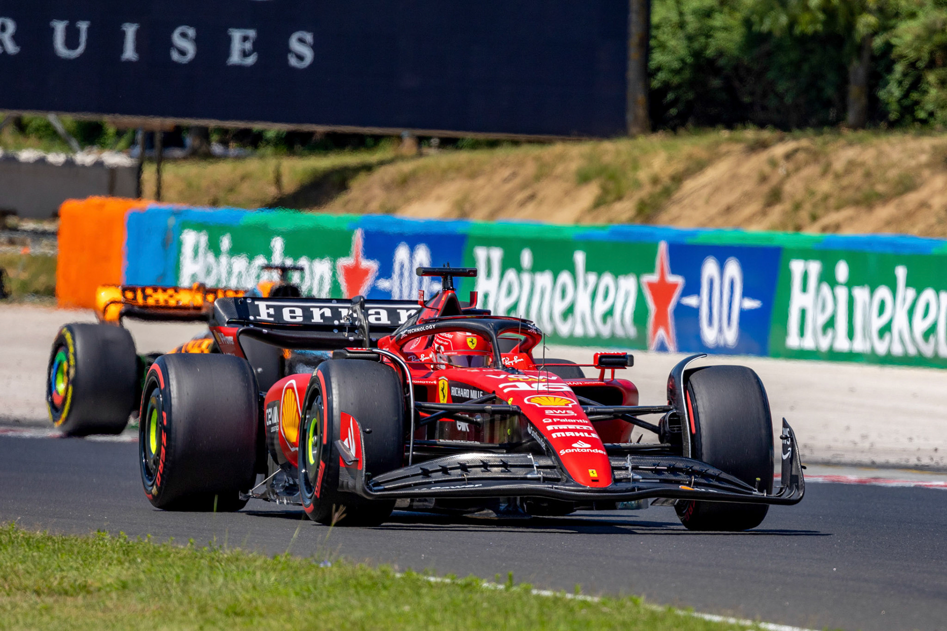 Charles Leclerc (MCO) Scuderia Ferrari;Formel 1 GP Budapest / Ungarn. Samstag, 22.07.2023