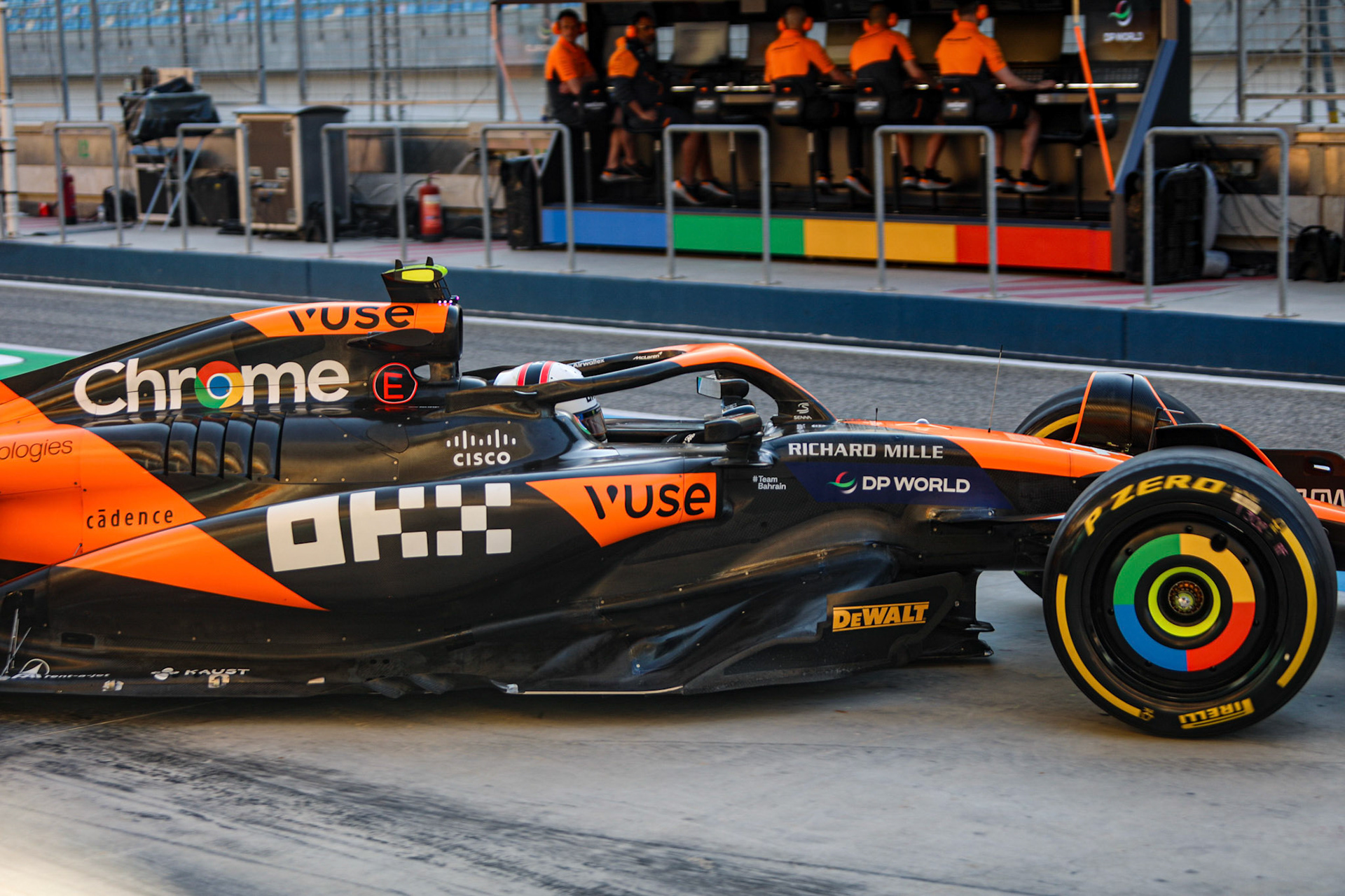 McLaren Formula 1 Team; Formel 1 Pre-Season Tests Bahrain. Mittwoch, 21.02.2024