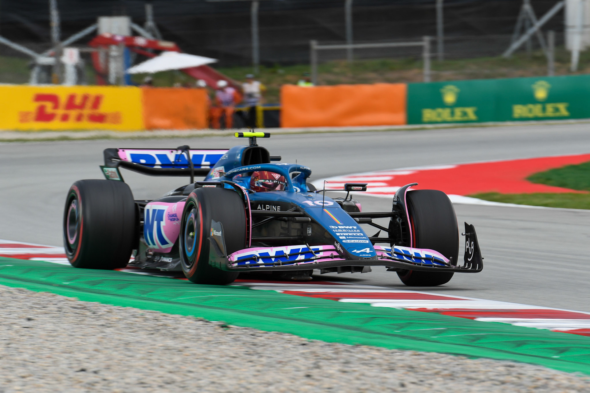 Pierre Gasly (FRA) Alpine F1 Team; Formel 1 GP Barcelona. Sonntag 04.06.2023