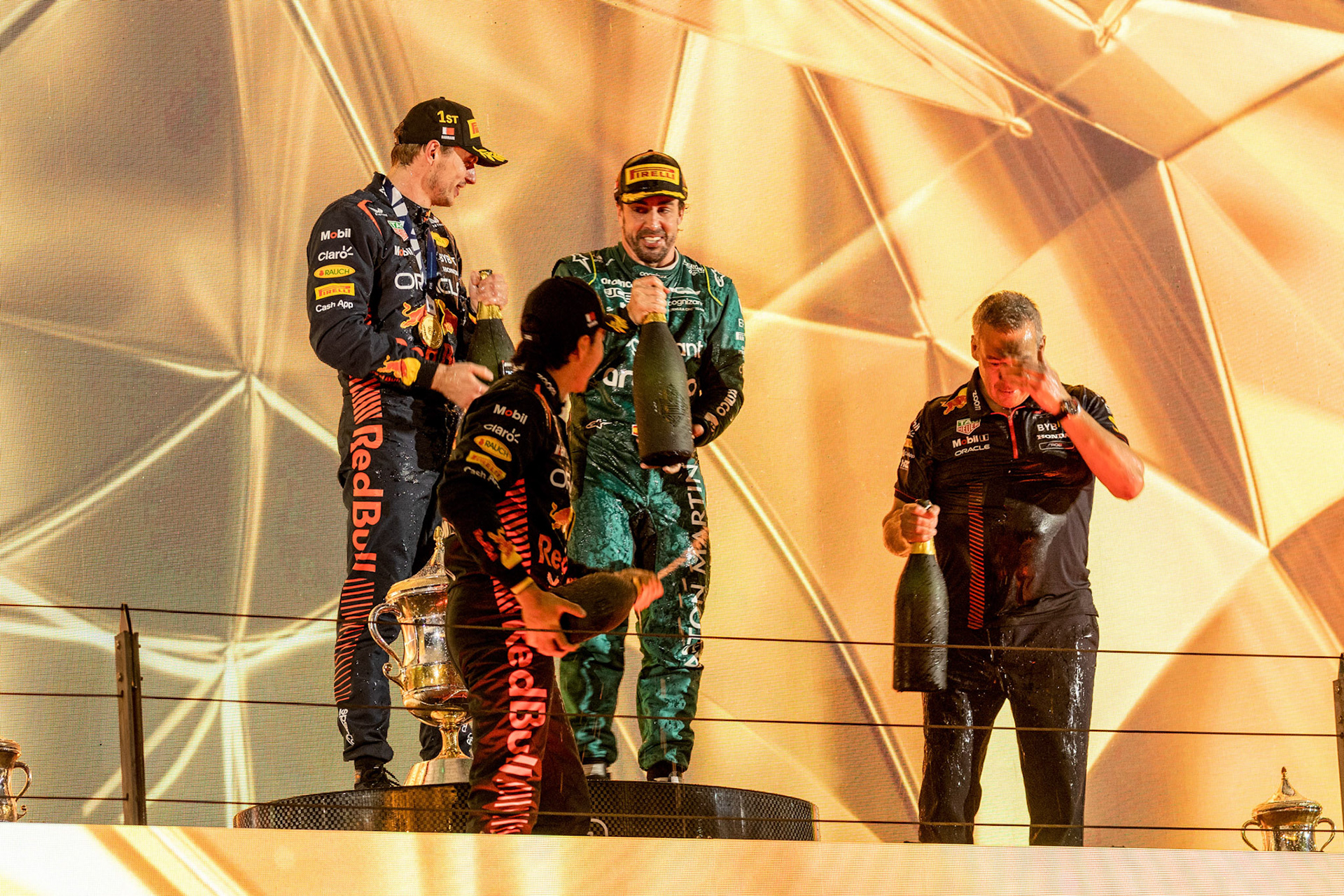 Max Verstappen (NED) Red Bull Racing; Formel 1 GP Bahrain. Sonntag 05.03.2023