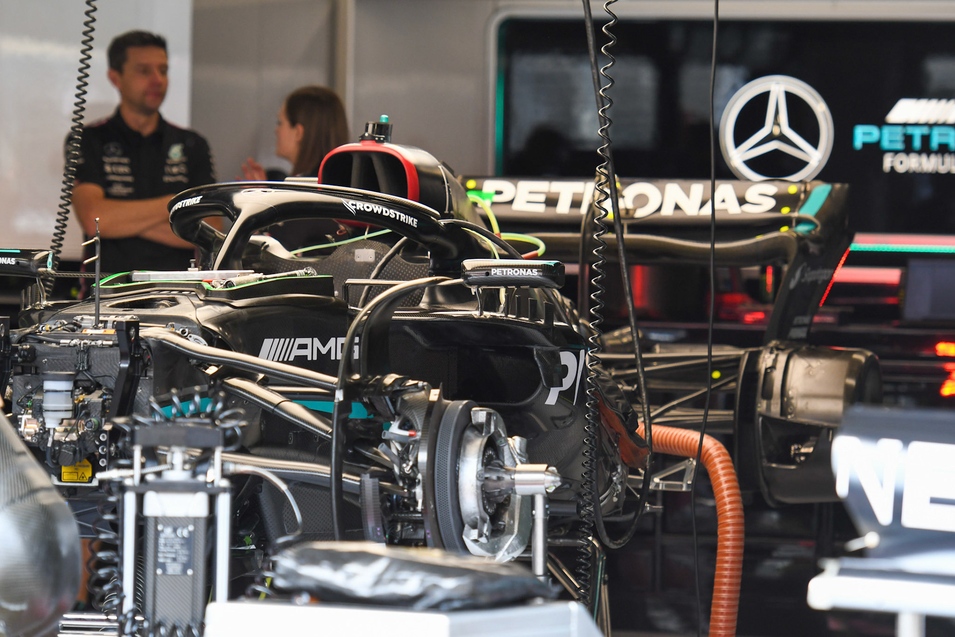 Mercedes AMG F1 Team; Formel 1 GP Barcelona. Donnerstag 01.06.2023