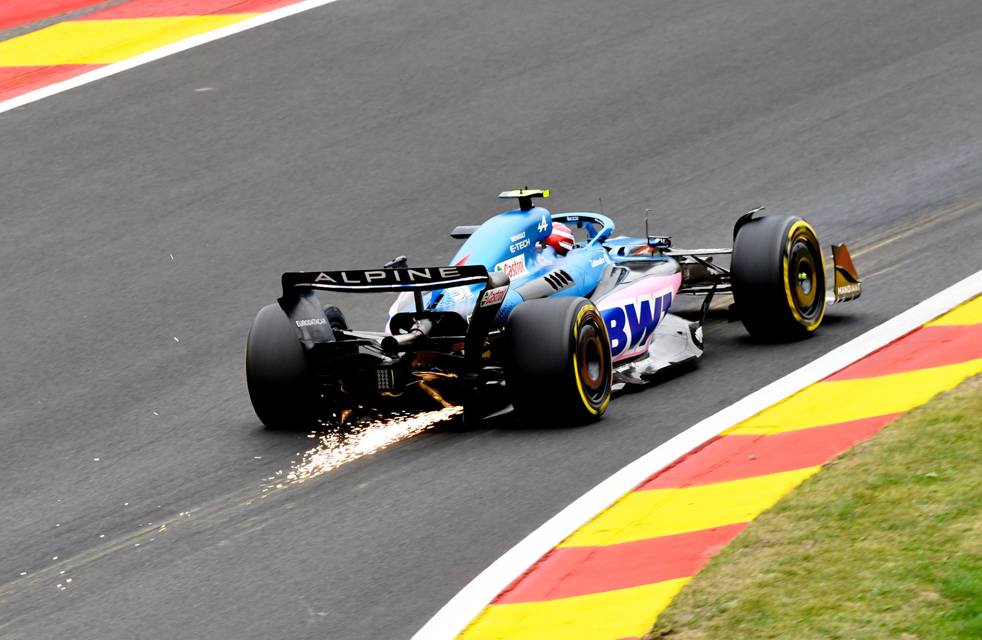 Esteban Ocon (FRA) Alpine F1 Team; Formel 1 GP Belgien. Freitag, 26.08.2022