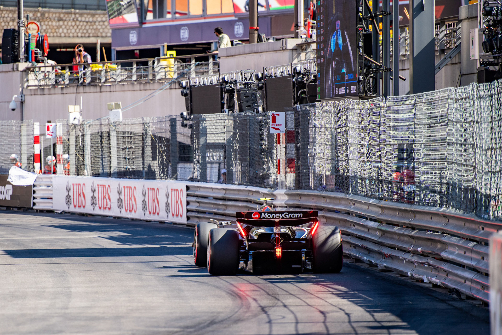 Nico Hülkenberg #27, MoneyGram Haas F1 Team; Formel1 GP Monaco Samstag, 25.05.2024