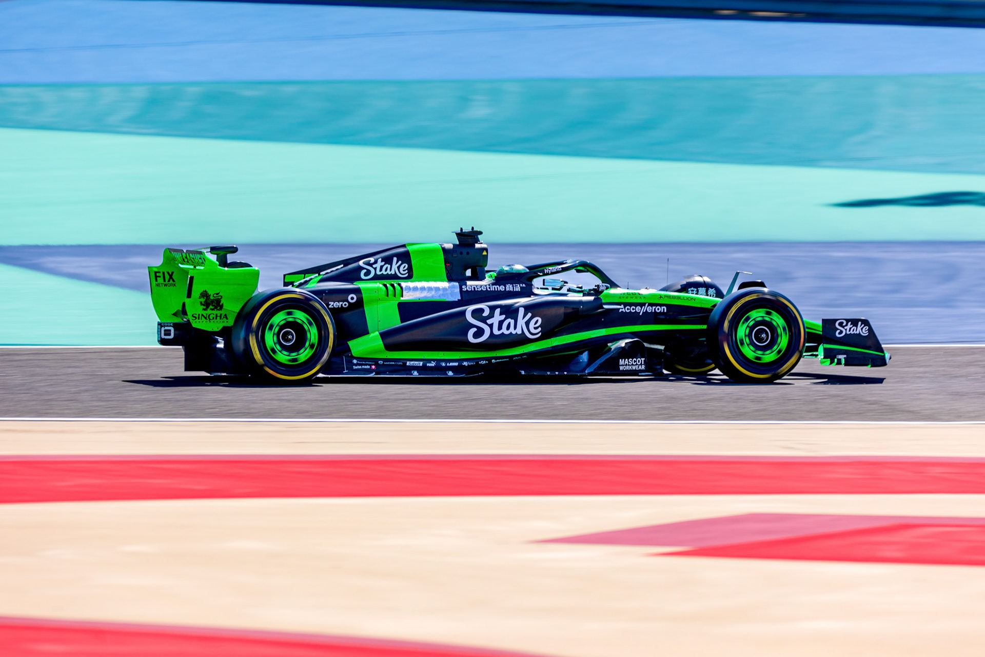 Valtteri Bottas #77, Stake F1 Team Kick Sauber; Formel 1 Pre-Season Tests Bahrain. Mittwoch, 21.02.2024