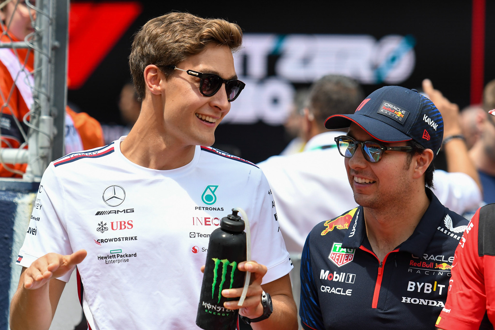 George Russell (GBR) Mercedes AMG F1 Team; Formel 1 GP Barcelona. Sonntag 04.06.2023