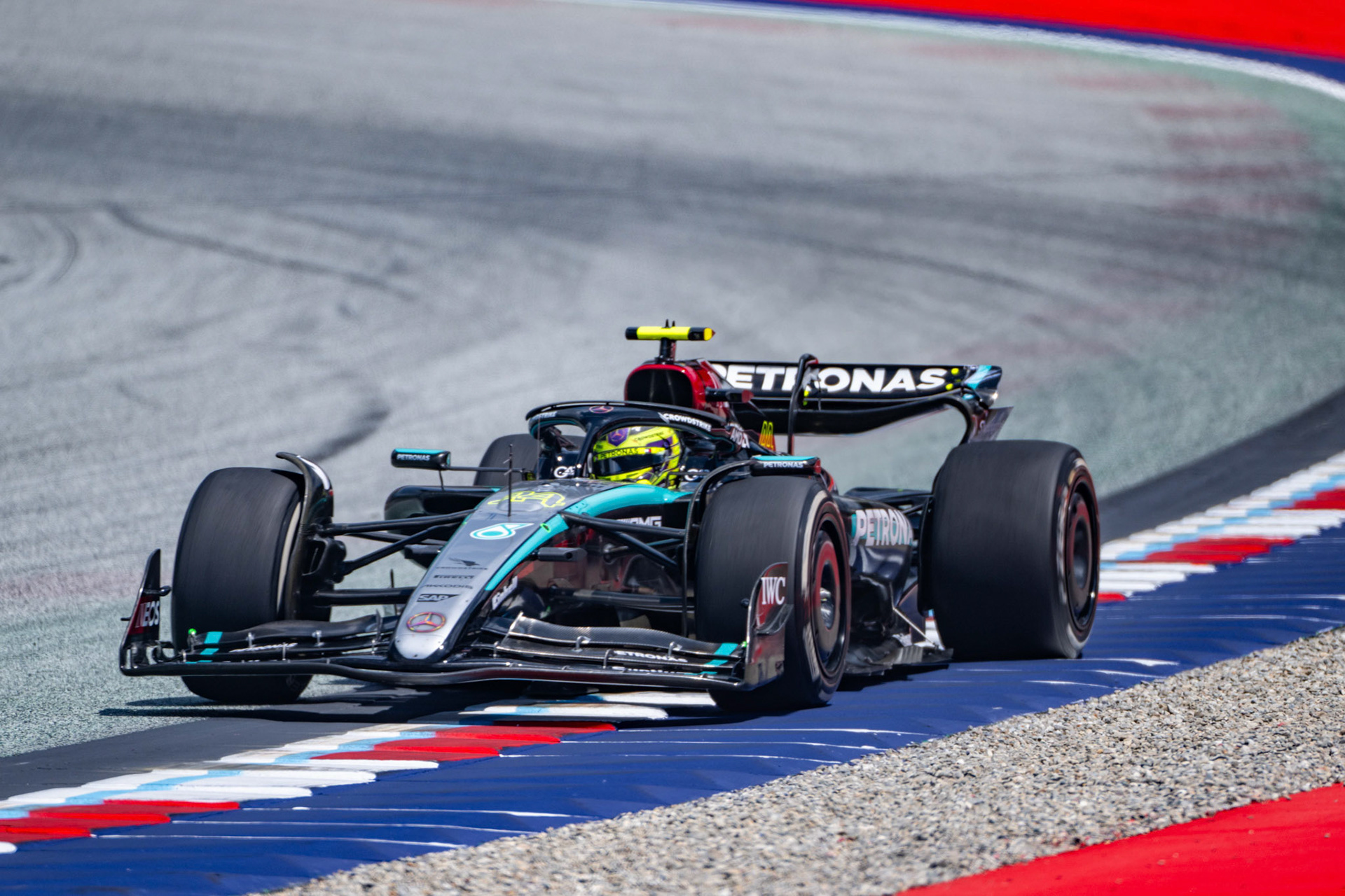 Lewis Hamilton #44, Mercedes-AMG Petronas F1 Team;Formel 1 GP Austria / Österreich. Freitag, 28.06.2024