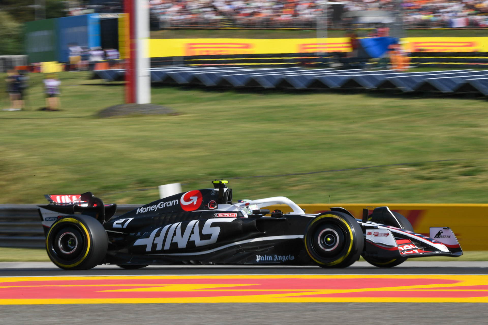 Nico Hülkenberg #27, MoneyGram Haas F1 Team;Formel 1 Budapest / Ungarn, 20.07.2024