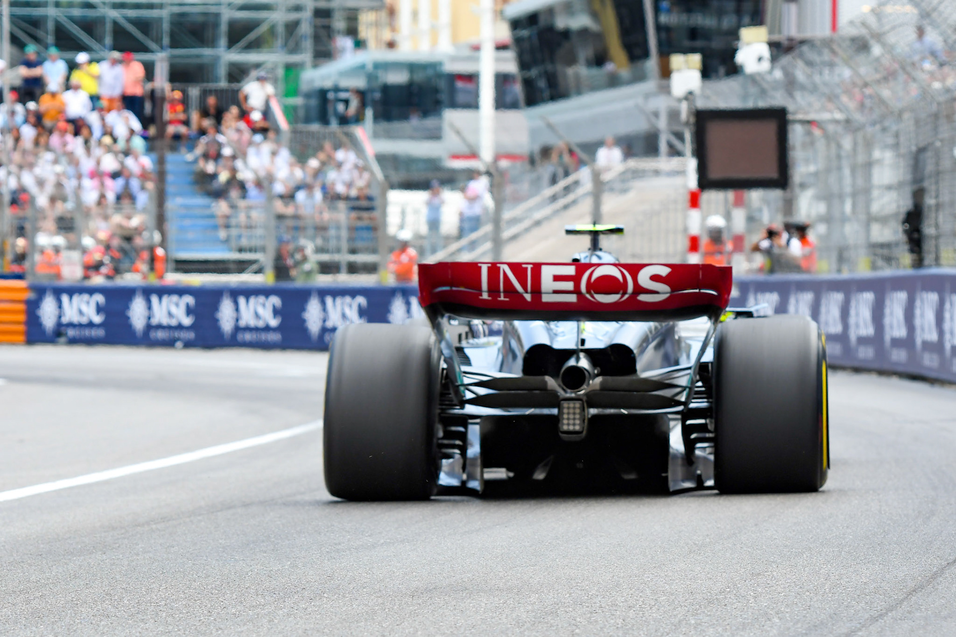 Lewis Hamilton (GBR) Mercedes AMG F1 Team; Formel 1 GP Monaco. Sonntag 28.05.2023