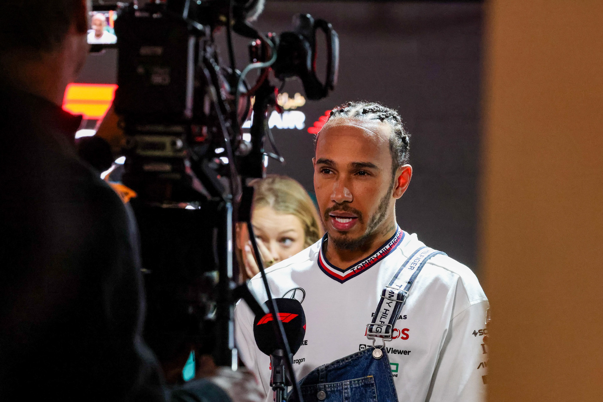 Lewis Hamilton #44, Mercedes-AMG Petronas F1 Team; Formel 1 GP Bahrain. Freitag 01.03.2024