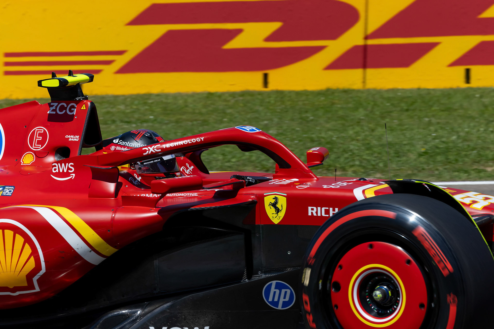 Carlos Sainz #55, Scuderia Ferrari; F1 GP Imola / Italien Samstag, 18.05.2024