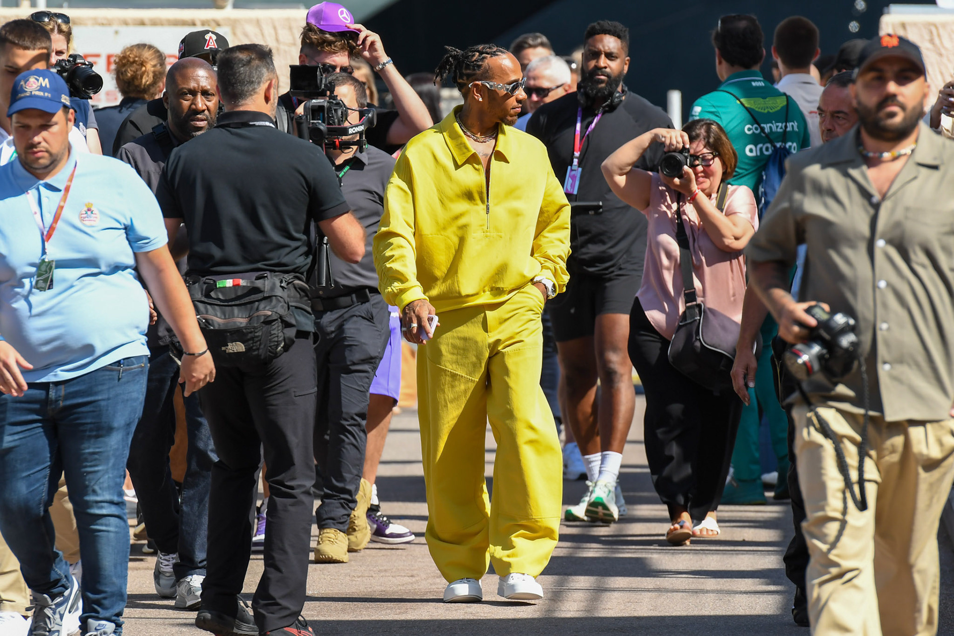 Lewis Hamilton (GBR) Mercedes AMG F1 Team; Formel 1 GP Monaco. Samstag 27.05.2023