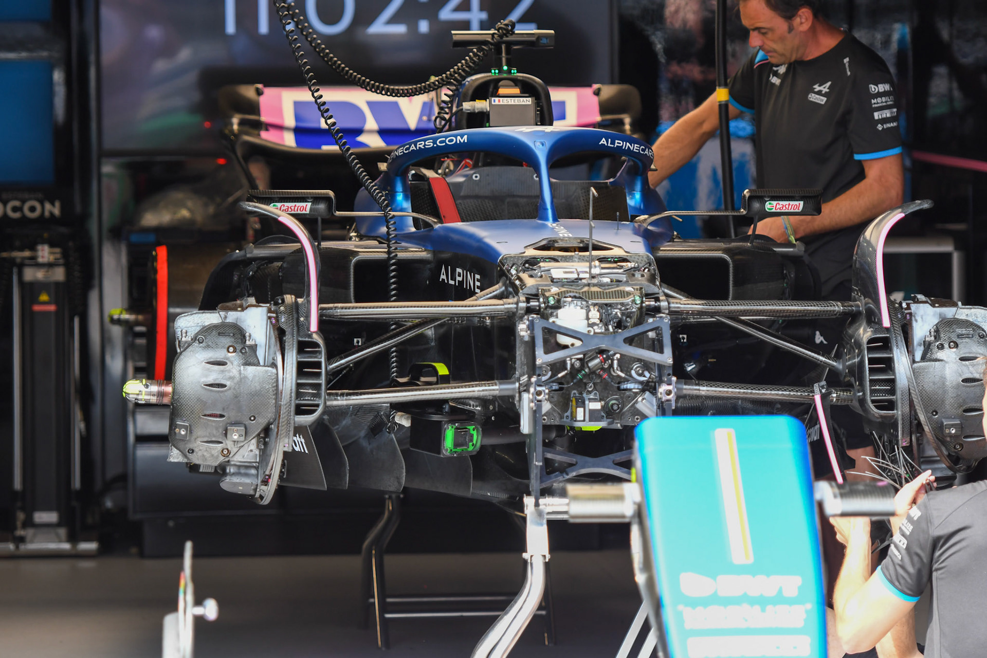 Alpine F1 Team; Formel 1 GP Monaco. Donnerstag 25.05.2023