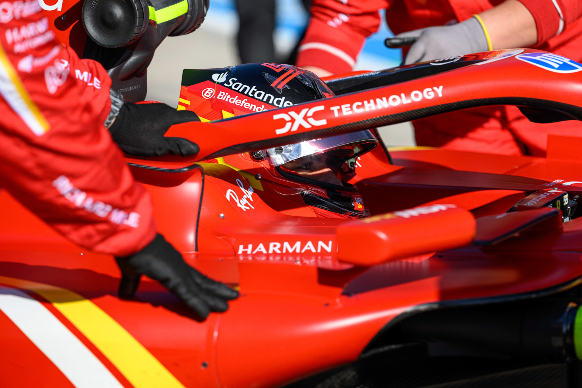 Carlos Sainz #55, Scuderia Ferrari; F1 GP Imola / Italien Freitag, 17.05.2024