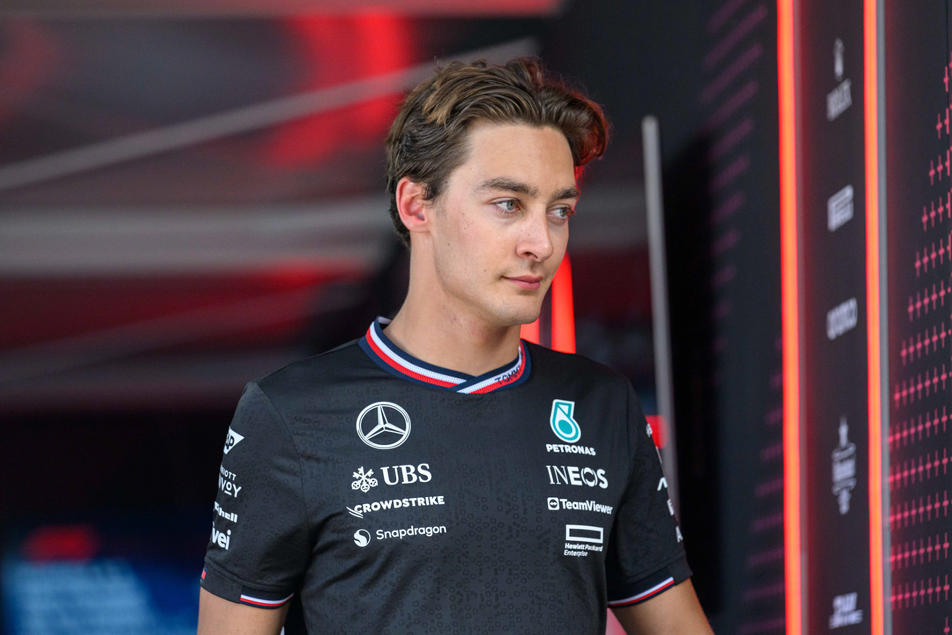 George Russell #63, Mercedes-AMG Petronas F1 Team; F1 GP Imola / Italien Freitag, 17.05.2024