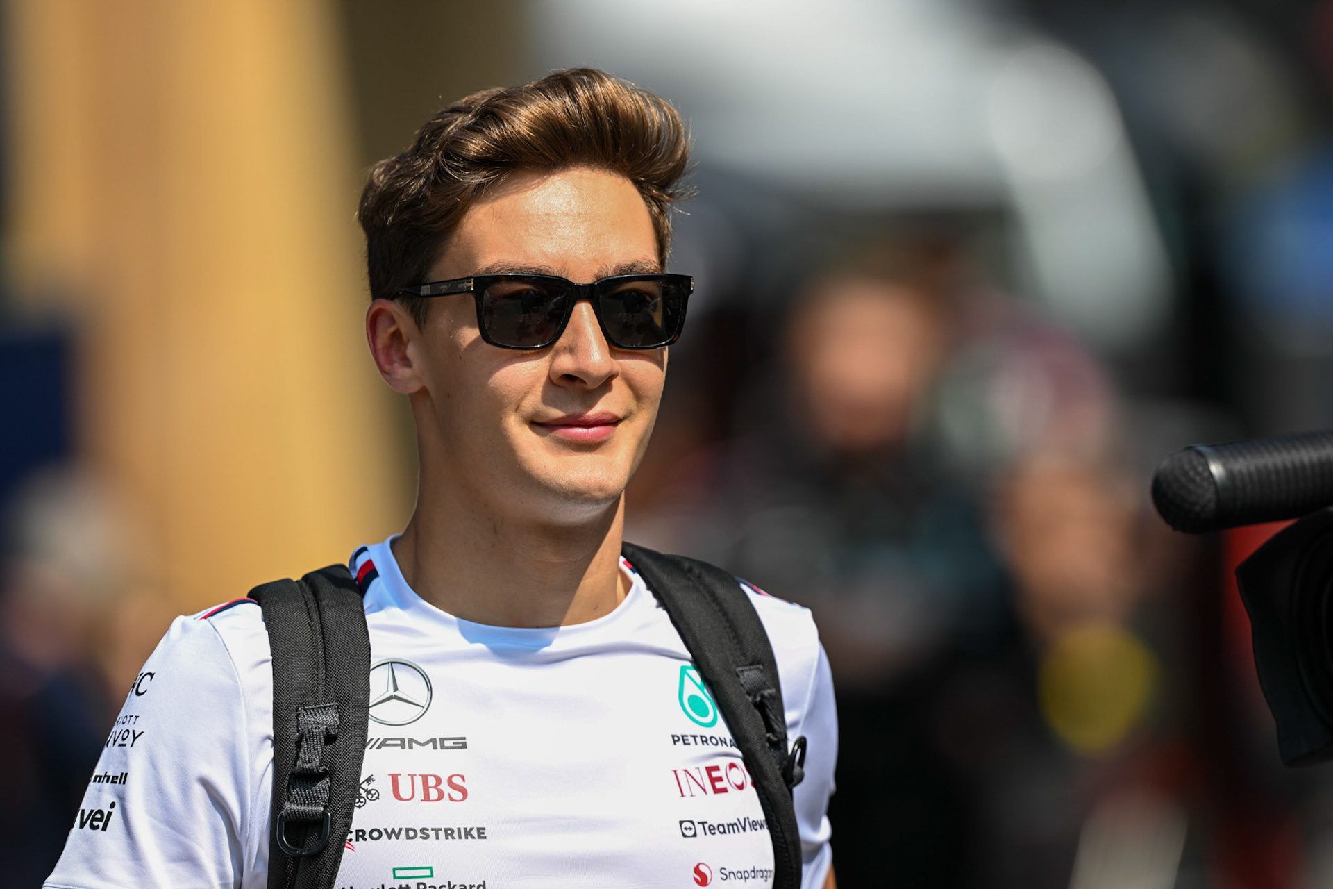George Russell (GBR) Mercedes AMG F1 Team; Formel 1 GP Austria / Österreich. Freitag, 30.06.2023