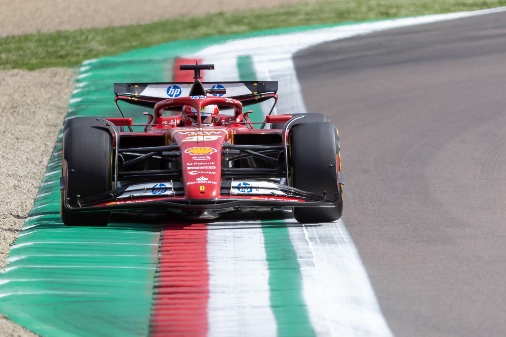 Charles Leclerc #16, Scuderia Ferrari; F1 GP Imola / Italien Sonntag, 19.05.2024
