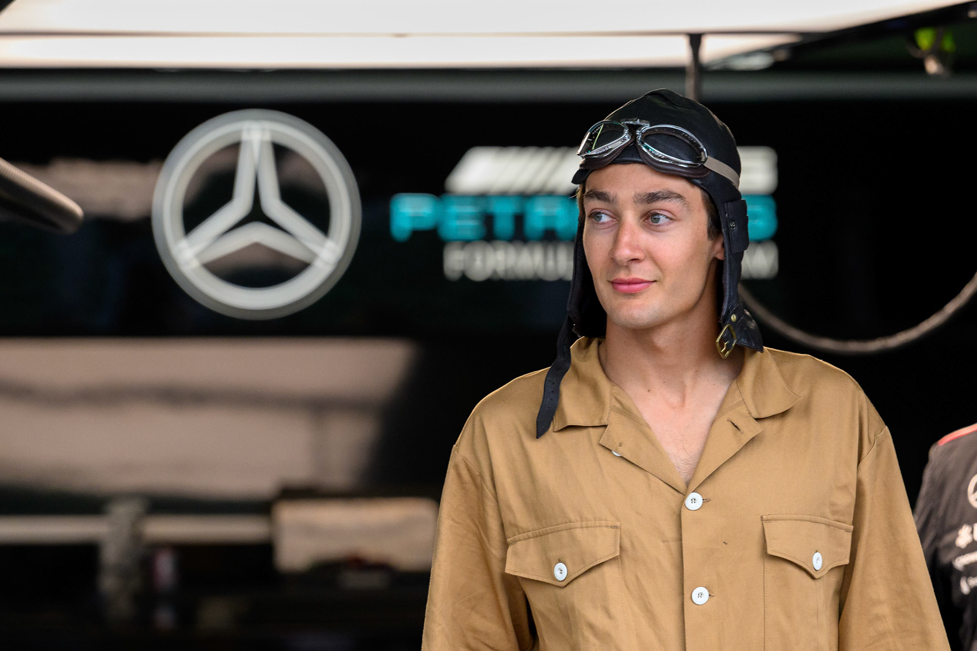 George Russell #63, Mercedes-AMG Petronas F1 Team; F1 GP Imola / Italien Donnerstag, 16.05.2024