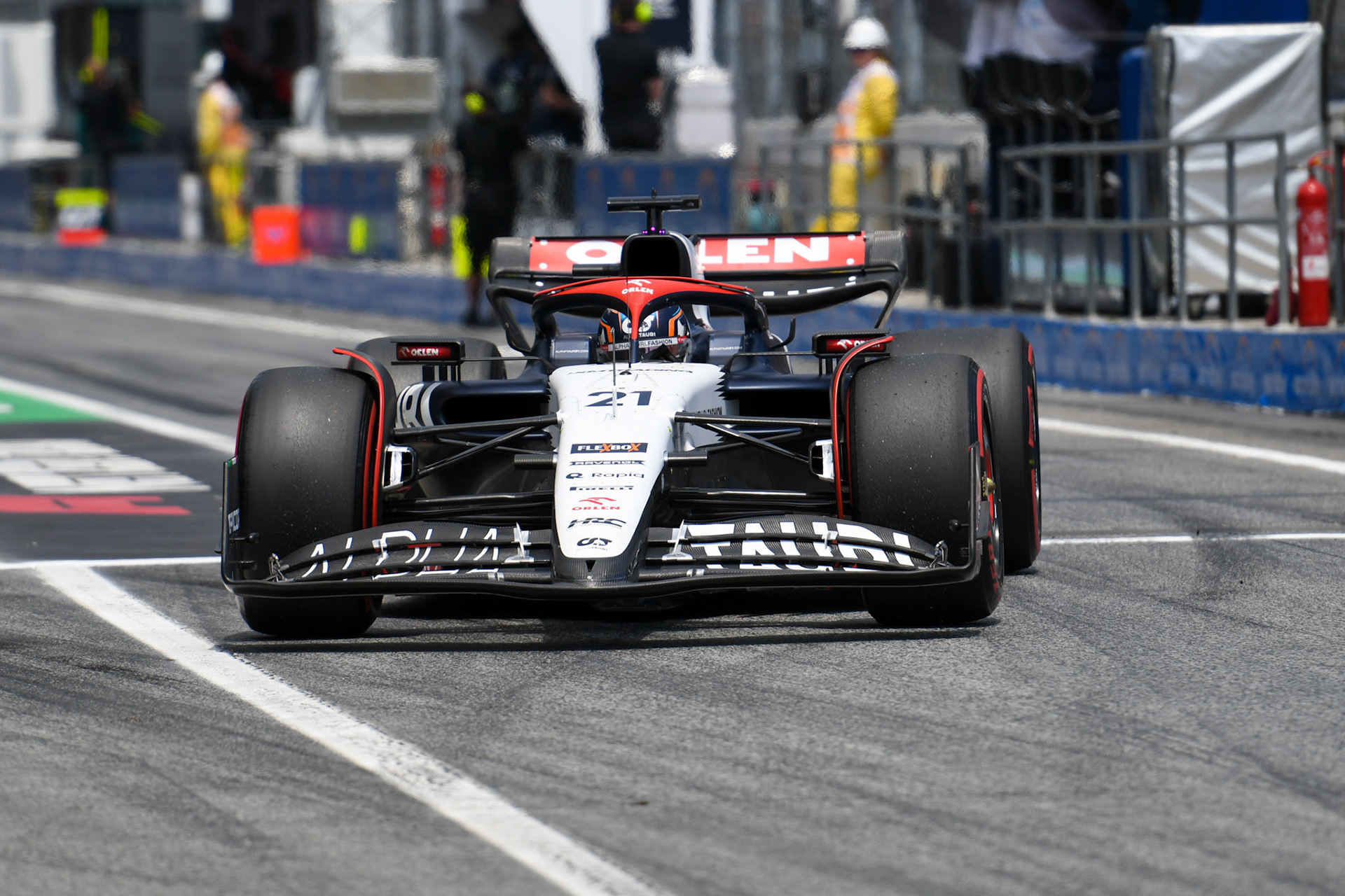 Nyck de Vries (NED) Scuderia Alpha Tauri;Formel 1 GP Barcelona. Freitag 02.06.2023