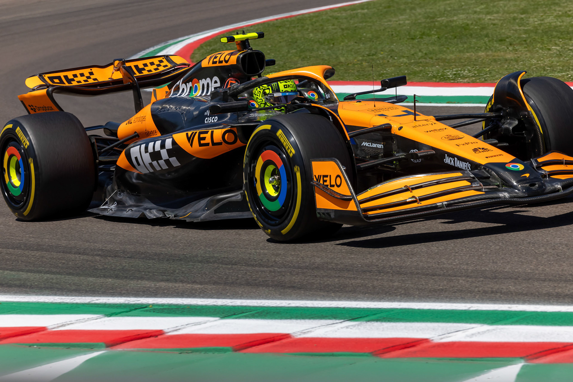 Lando Norris #4, McLaren Formula 1 Team; F1 GP Imola / Italien Samstag, 18.05.2024