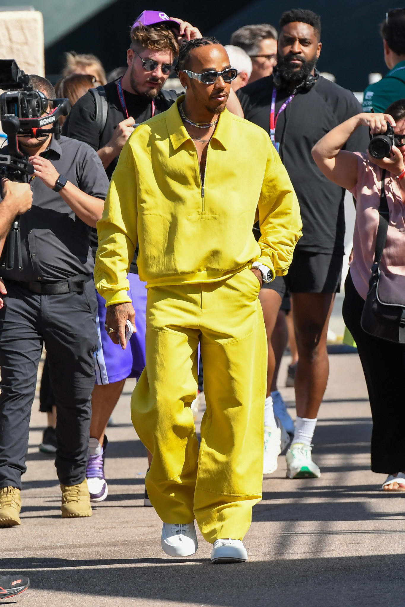 Lewis Hamilton (GBR) Mercedes AMG F1 Team; Formel 1 GP Monaco. Samstag 27.05.2023