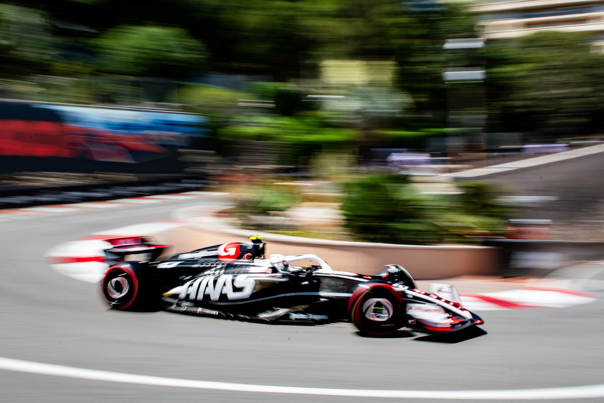 Nico Hülkenberg #27, MoneyGram Haas F1 Team; Formel1 GP Monaco Samstag, 25.05.2024