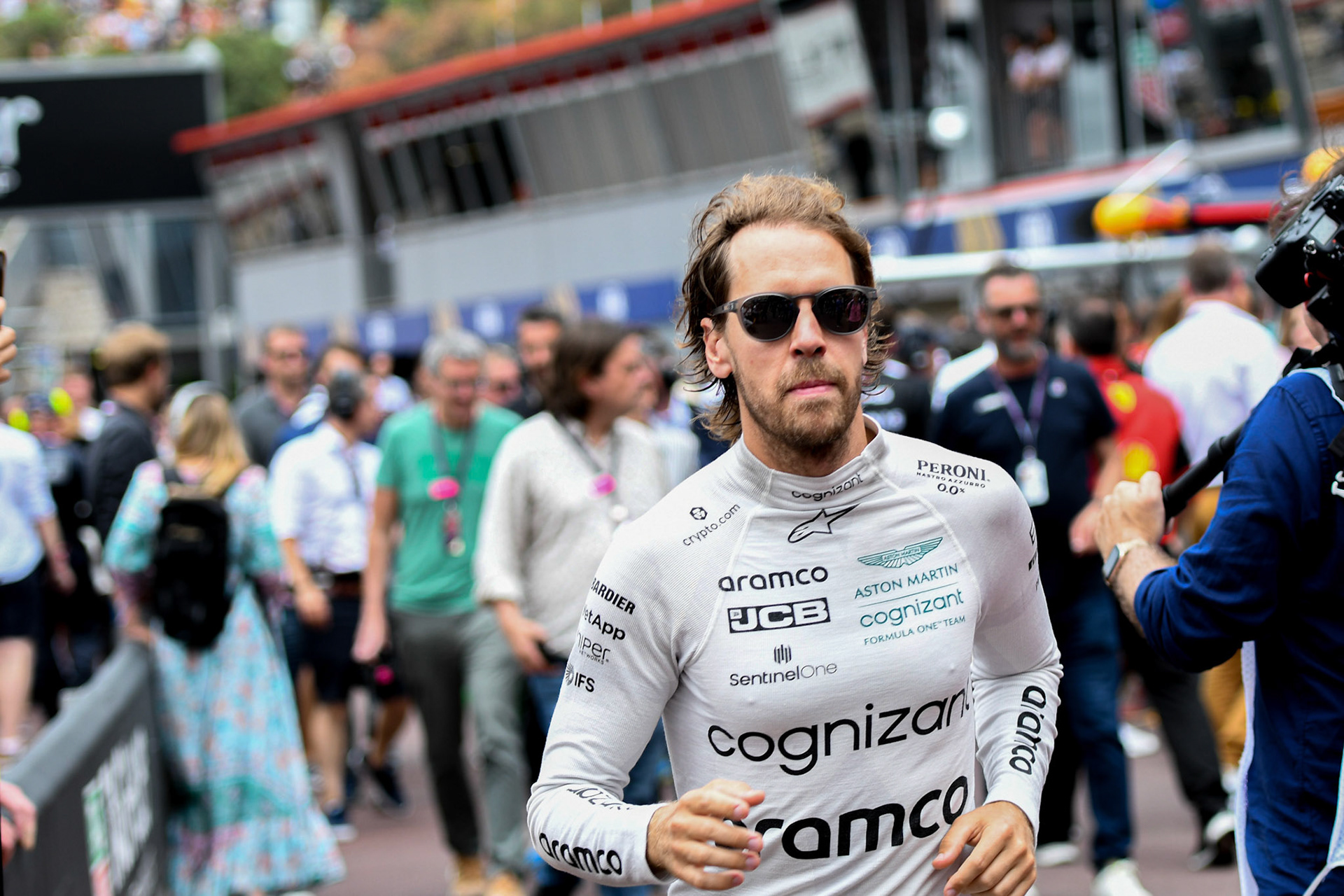 Sebastian Vettel (Ger) Aston Martin Cognizant Formula One Team; Formel 1 Monaco am 29.05.2022