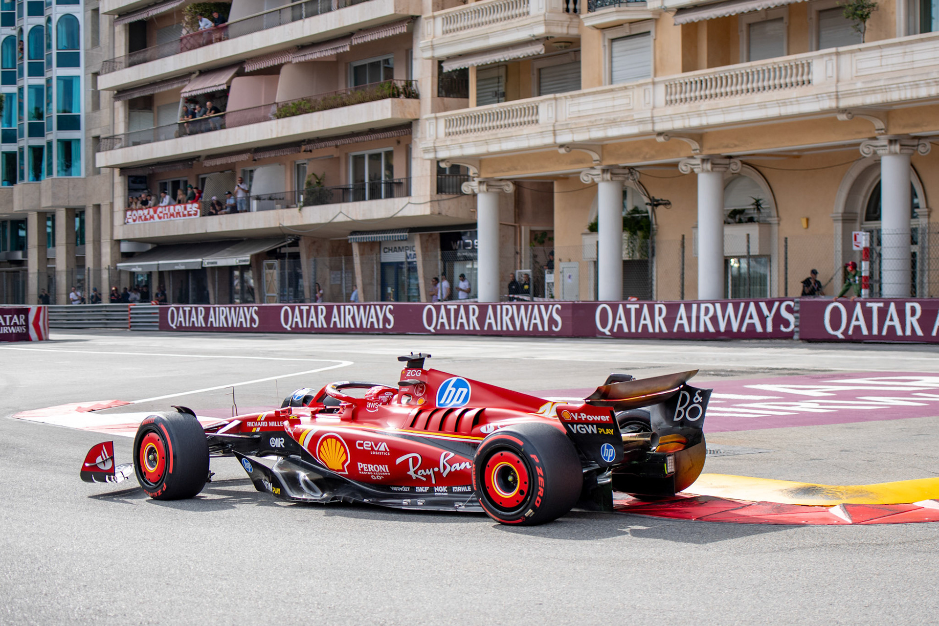 Charles Leclerc #16, Scuderia Ferrari; Formel1 GP Monaco Freitag, 24.05.2024