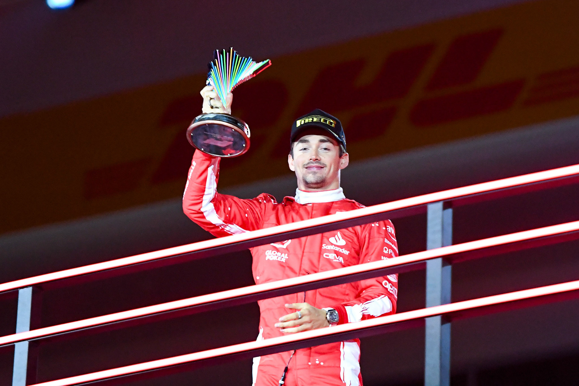 Charles Leclerc (MCO) Scuderia Ferrari;Formel 1 GP USA Las Vegas. Sonntag 19.11.2023