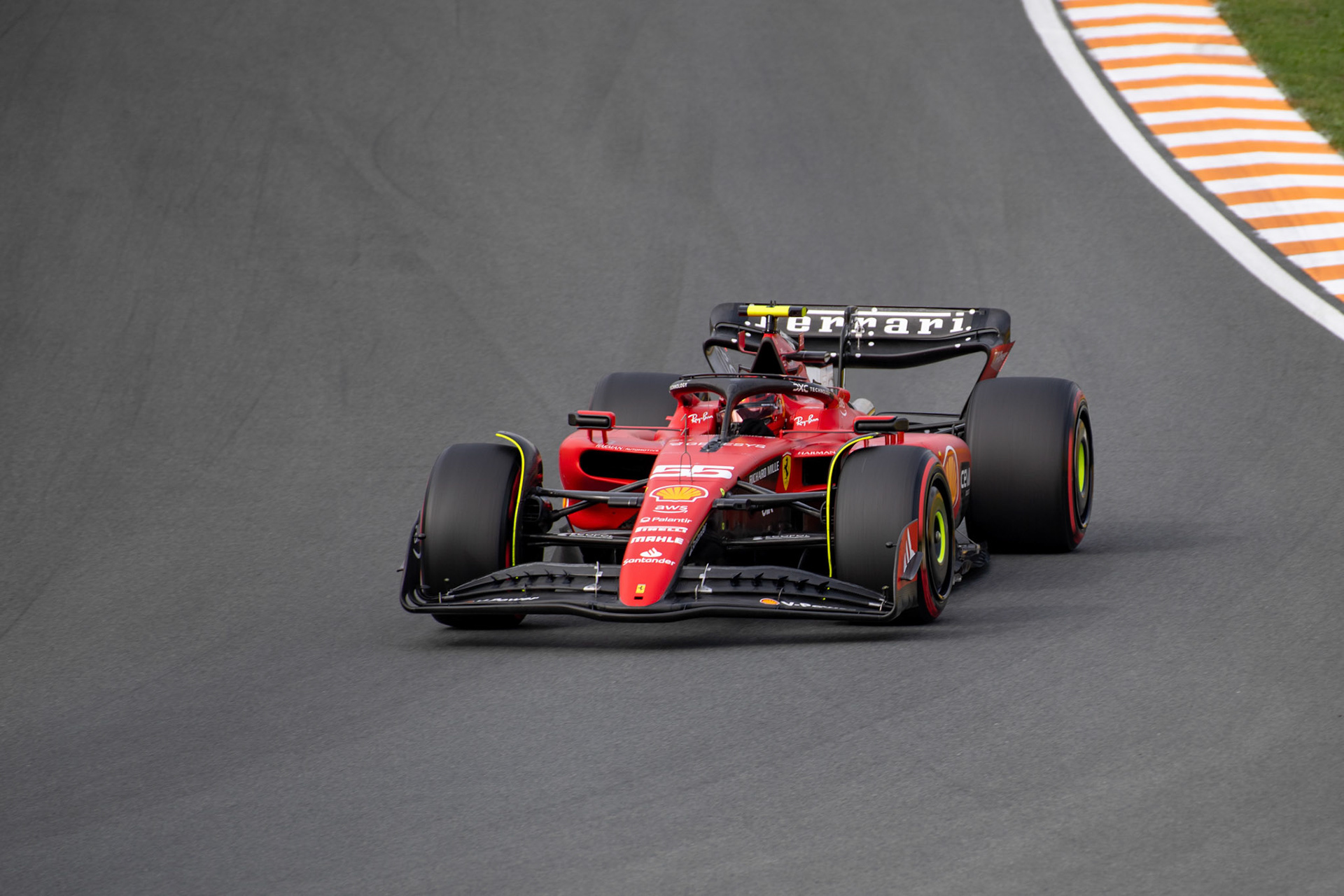 Carlos Sainz (ESP) Scuderia Ferrari; Formel 1 GP Holland / Zandvoort. Freitag, 25.08.2023