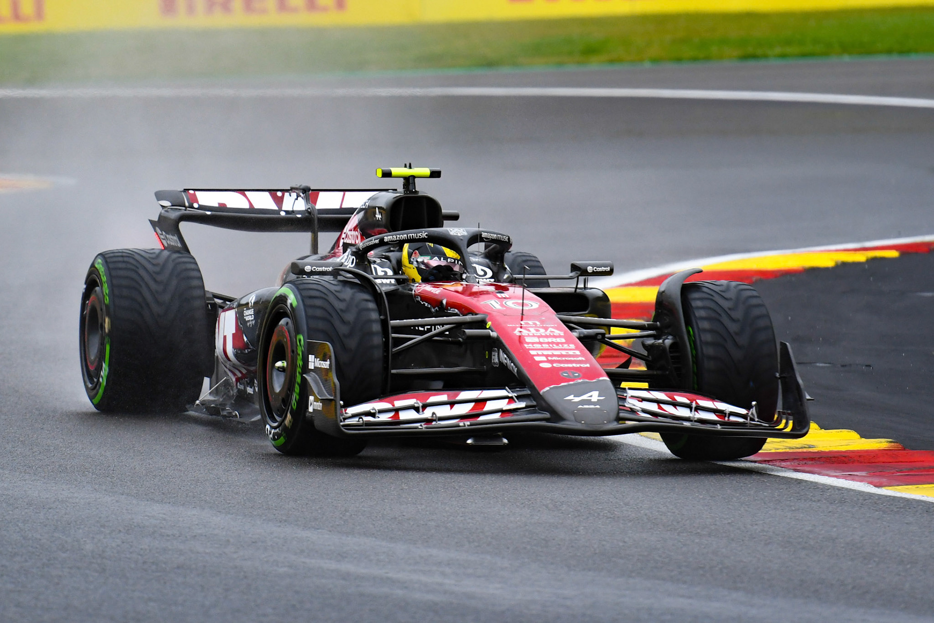 Pierre Gasly #10, BWT Alpine F1 Team;Formel 1 GP Spa / Belgien. Samstag, 27.07.2024