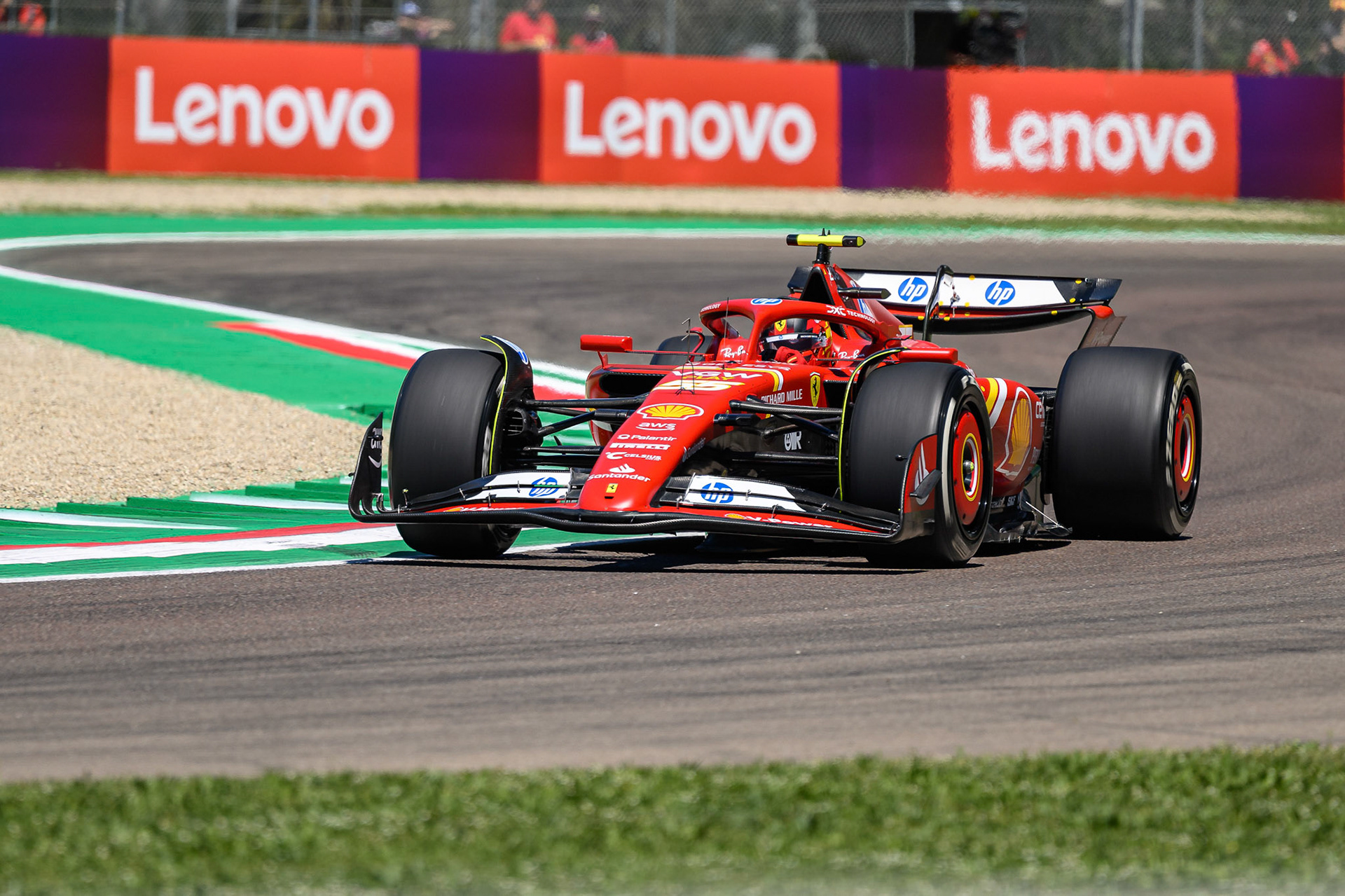 Carlos Sainz #55, Scuderia Ferrari; F1 GP Imola / Italien Freitag, 17.05.2024