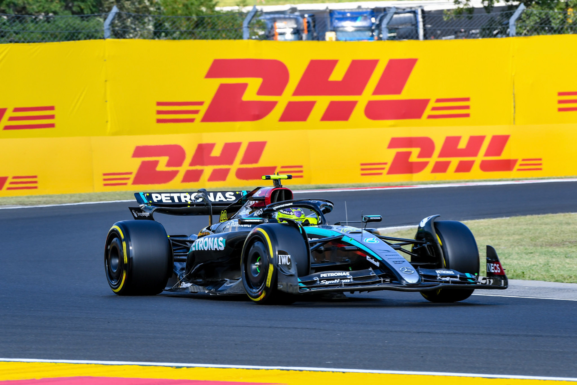 Lewis Hamilton #44, Mercedes-AMG Petronas F1 Team;Formel 1 Budapest / Ungarn, 20.07.2024