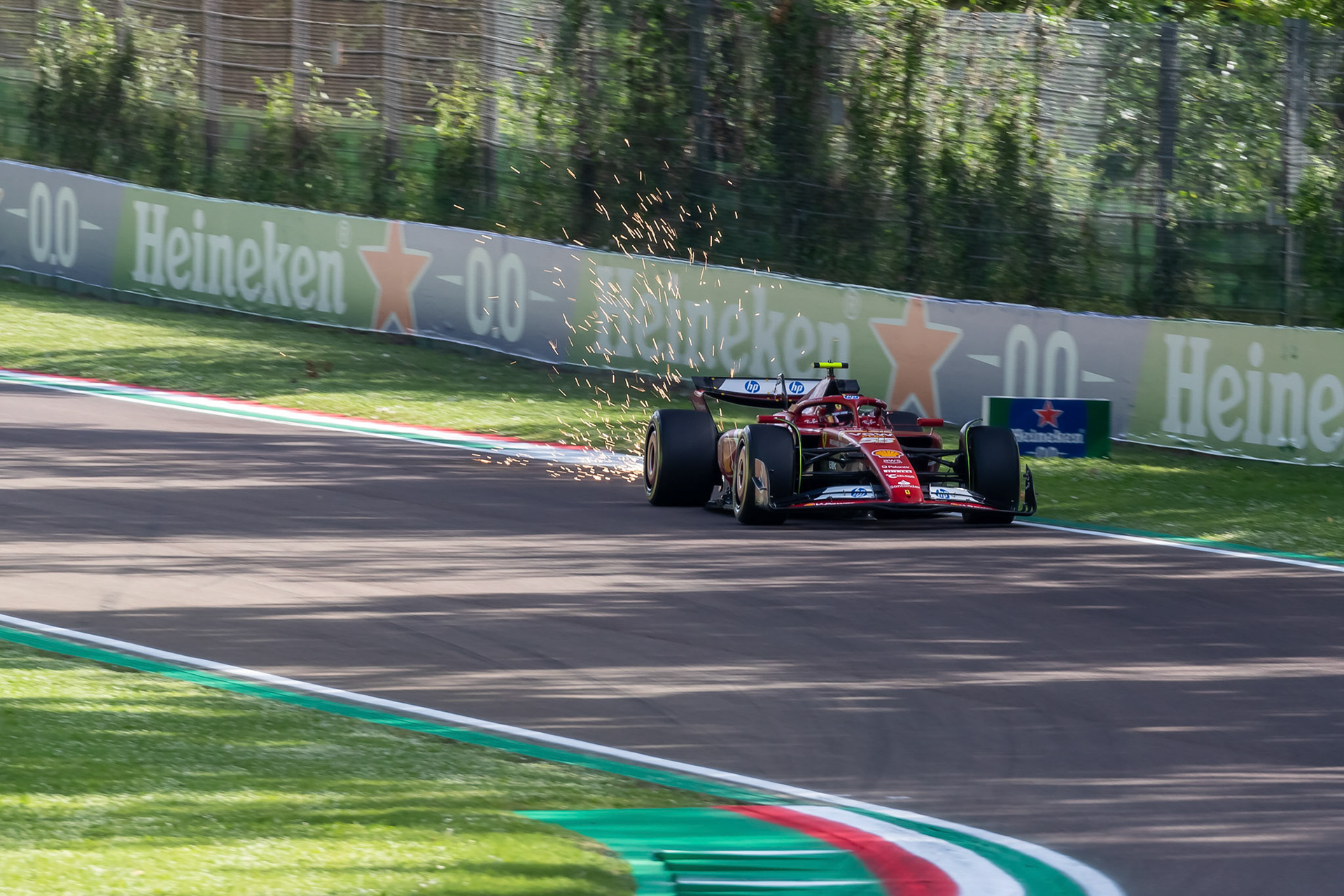 Carlos Sainz #55, Scuderia Ferrari; F1 GP Imola / Italien Freitag, 17.05.2024