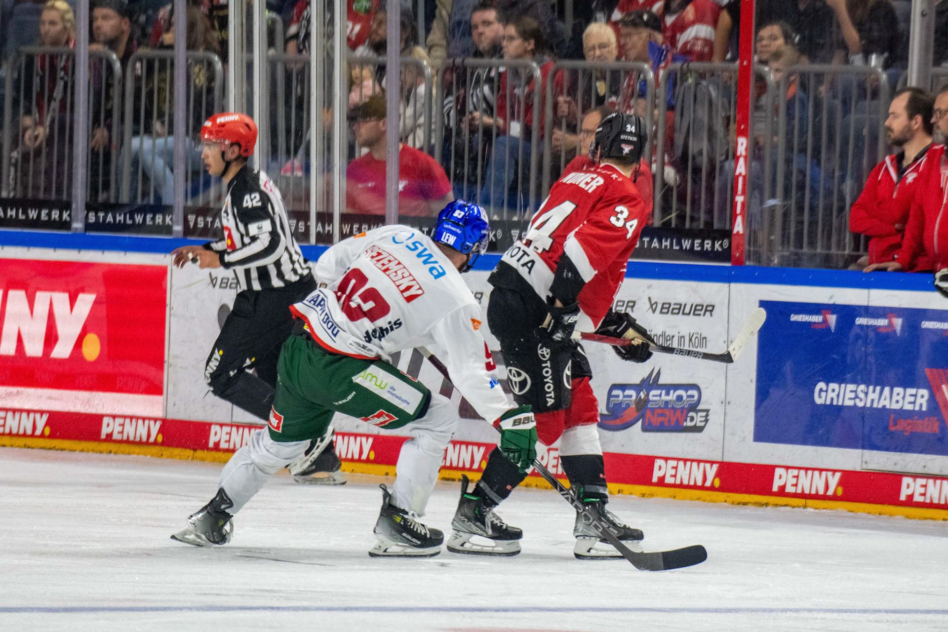 Augsburger Panther, Koelner Haie; DEL Kölner Haie - Augsburger Panther, 03.10.2023