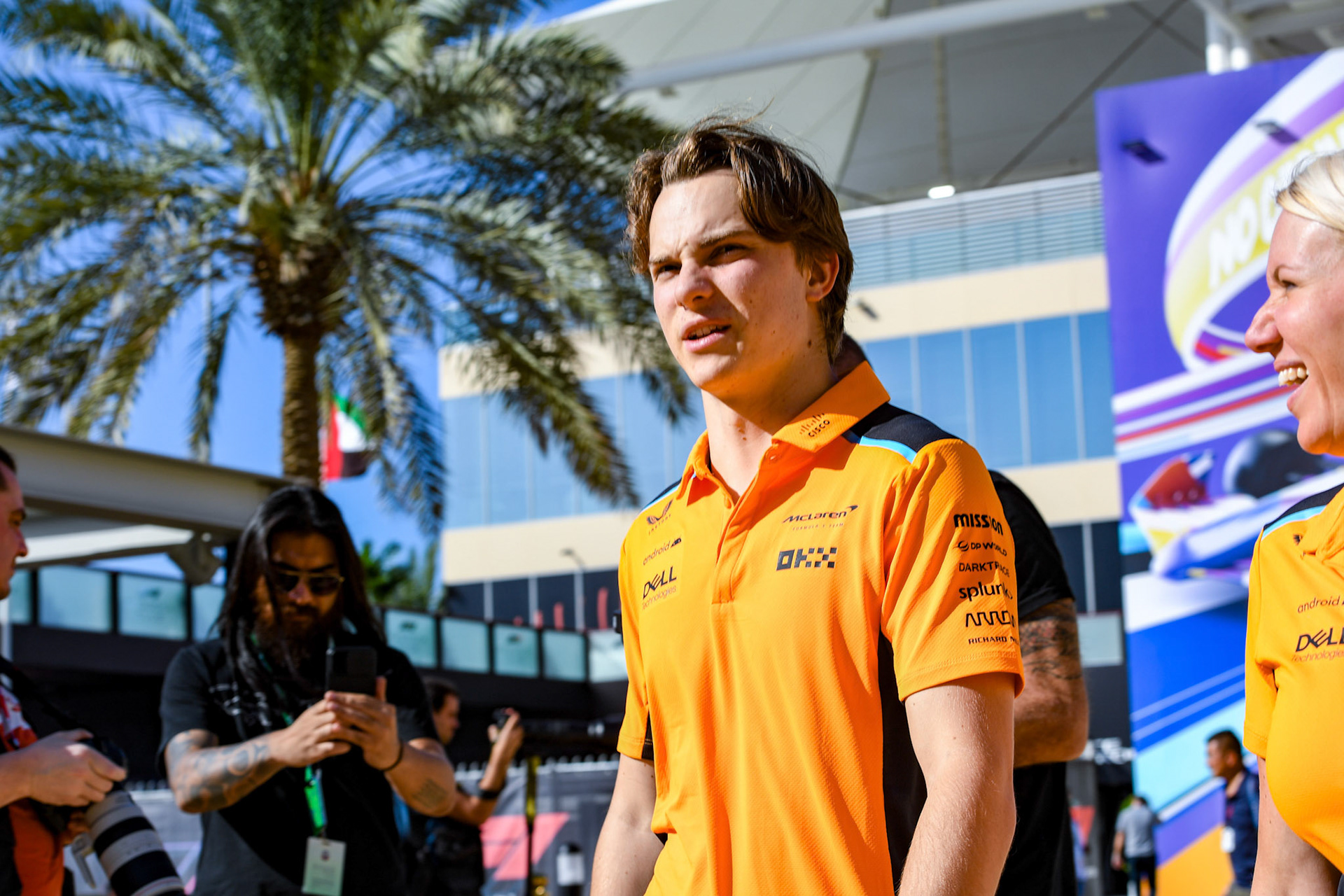 Oscar Piastri (AUS) McLaren F1; Formel 1 GP Abu Dhabi. Donnerstag 23.11.2023