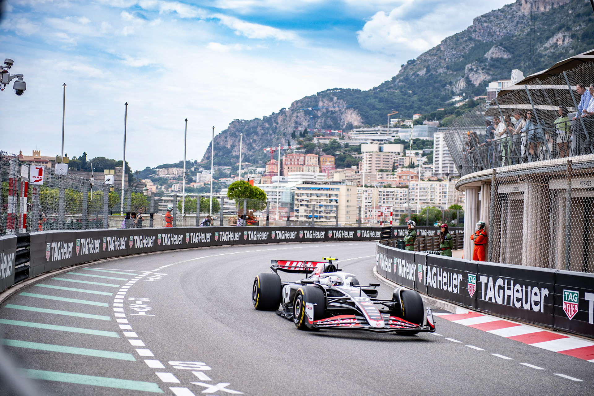 Nico Hülkenberg #27, MoneyGram Haas F1 Team; Formel1 GP Monaco Freitag, 24.05.2024
