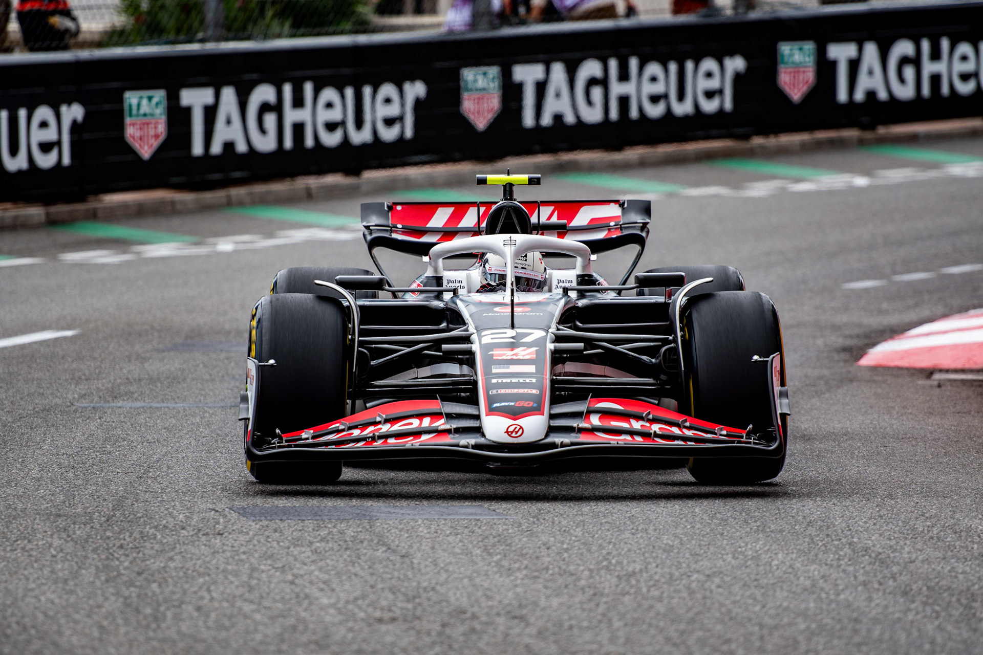 Nico Hülkenberg #27, MoneyGram Haas F1 Team; Formel1 GP Monaco Freitag, 24.05.2024
