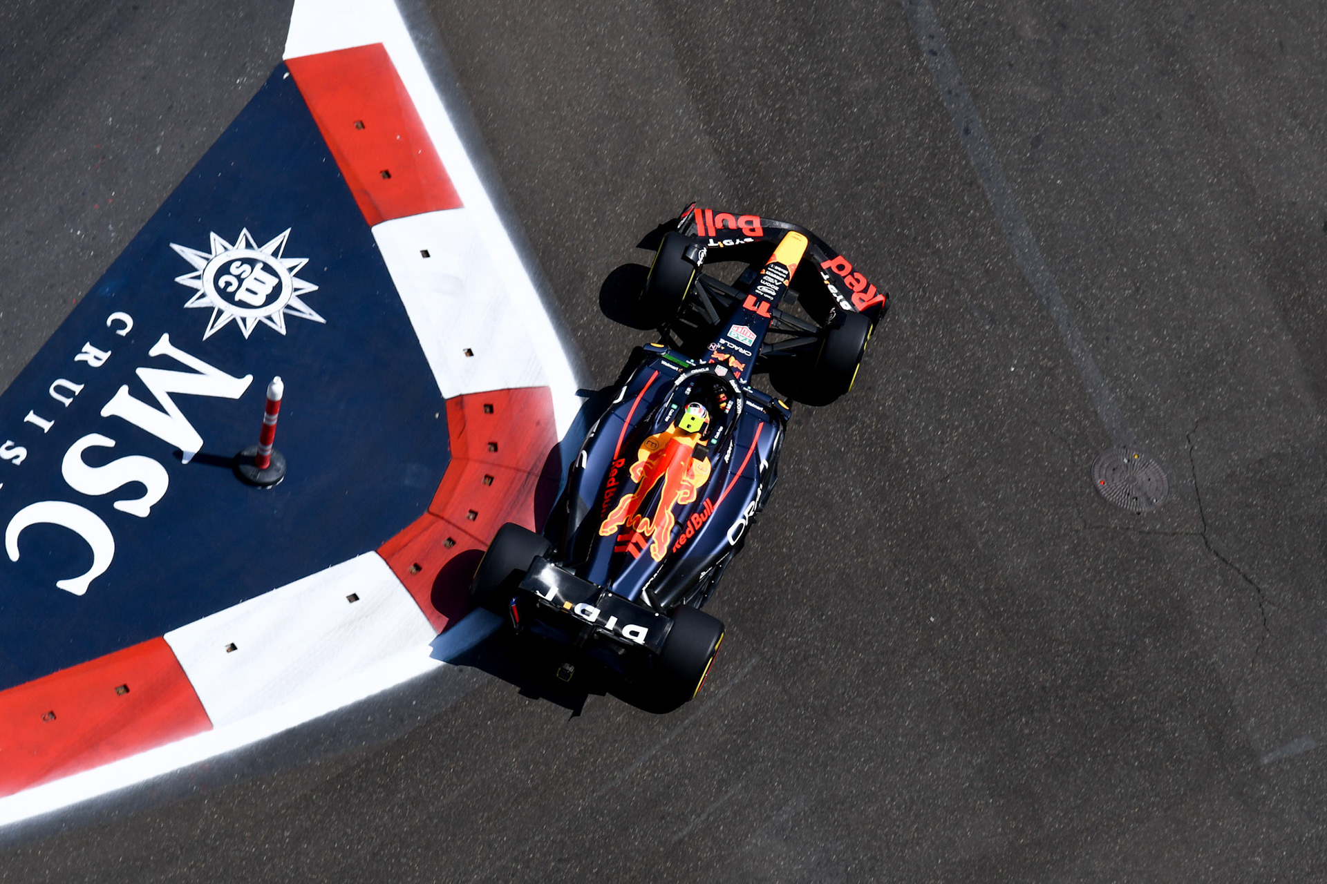 Sergio Perez (MEX) Red Bull Racing; Formel 1 GP Baku Azerbaijan. Freitag 28.04.2023
