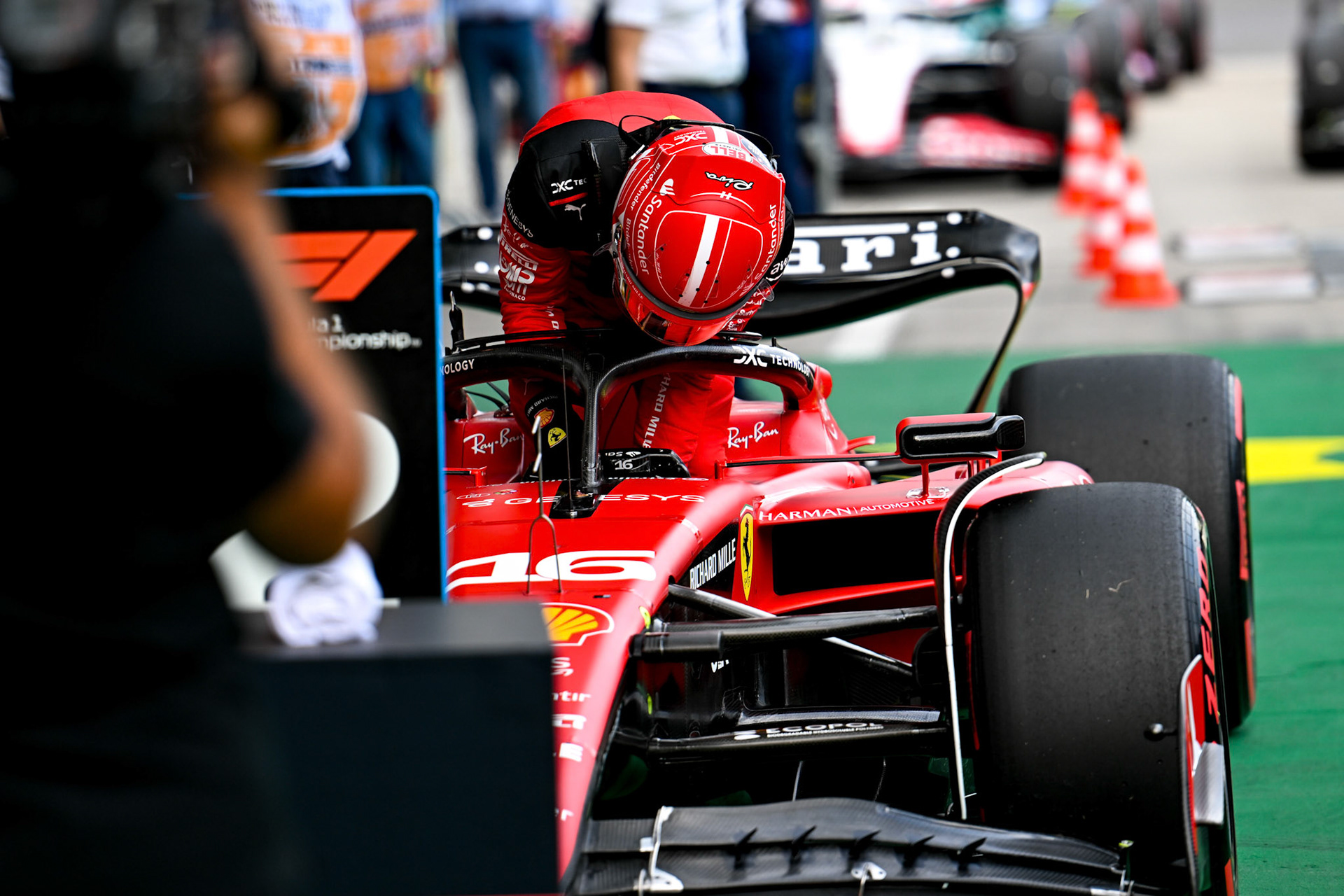Charles Leclerc (MCO) Scuderia Ferrari;Formel 1 GP Austria / Österreich. Freitag, 30.06.2023