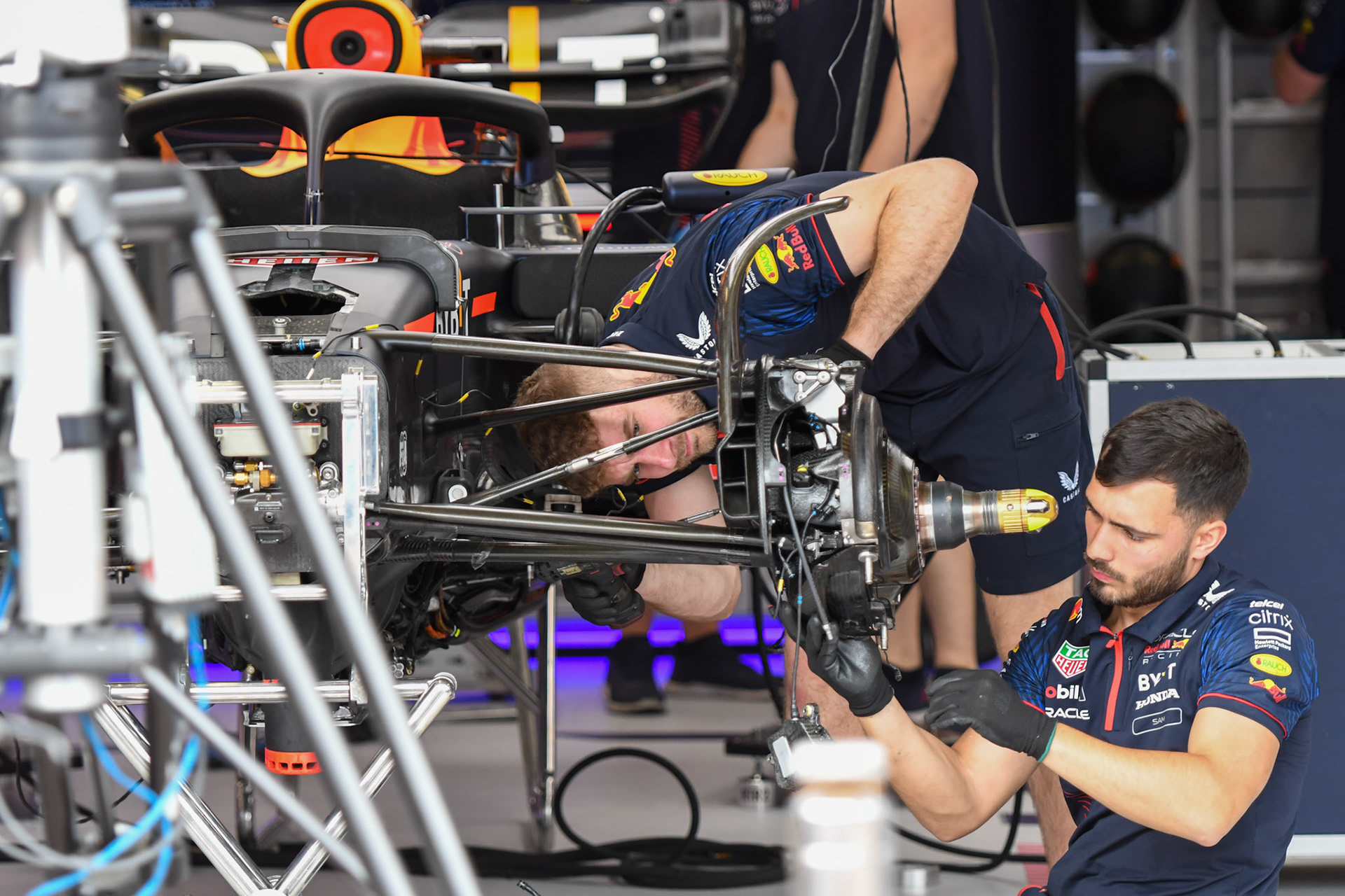 Red Bull Racing; Formel 1 GP Monaco. Donnerstag 25.05.2023