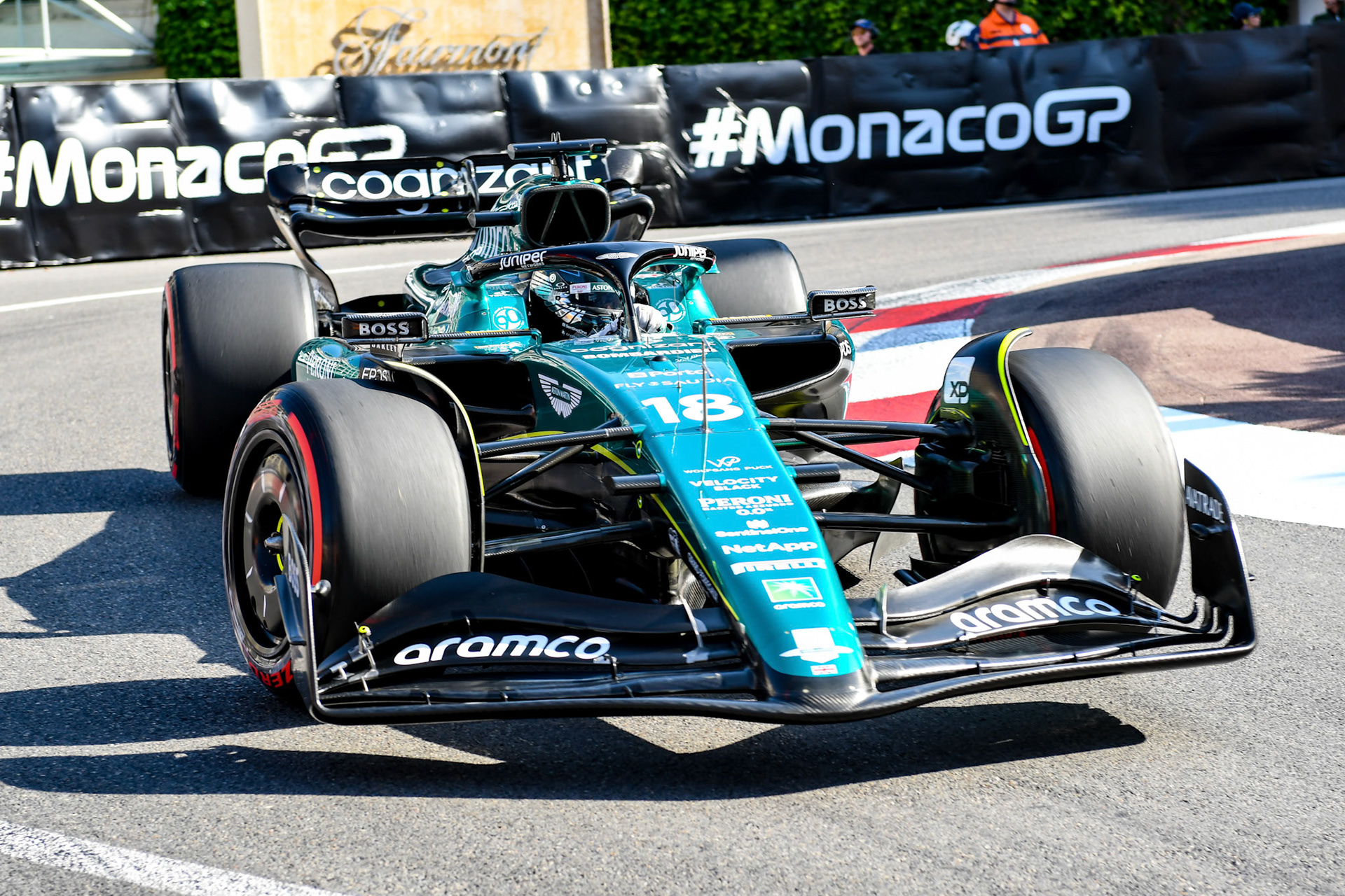 Lance Stroll (CAN) Aston Martin Formula One Team; Formel 1 GP Monaco. Freitag 26.05.2023