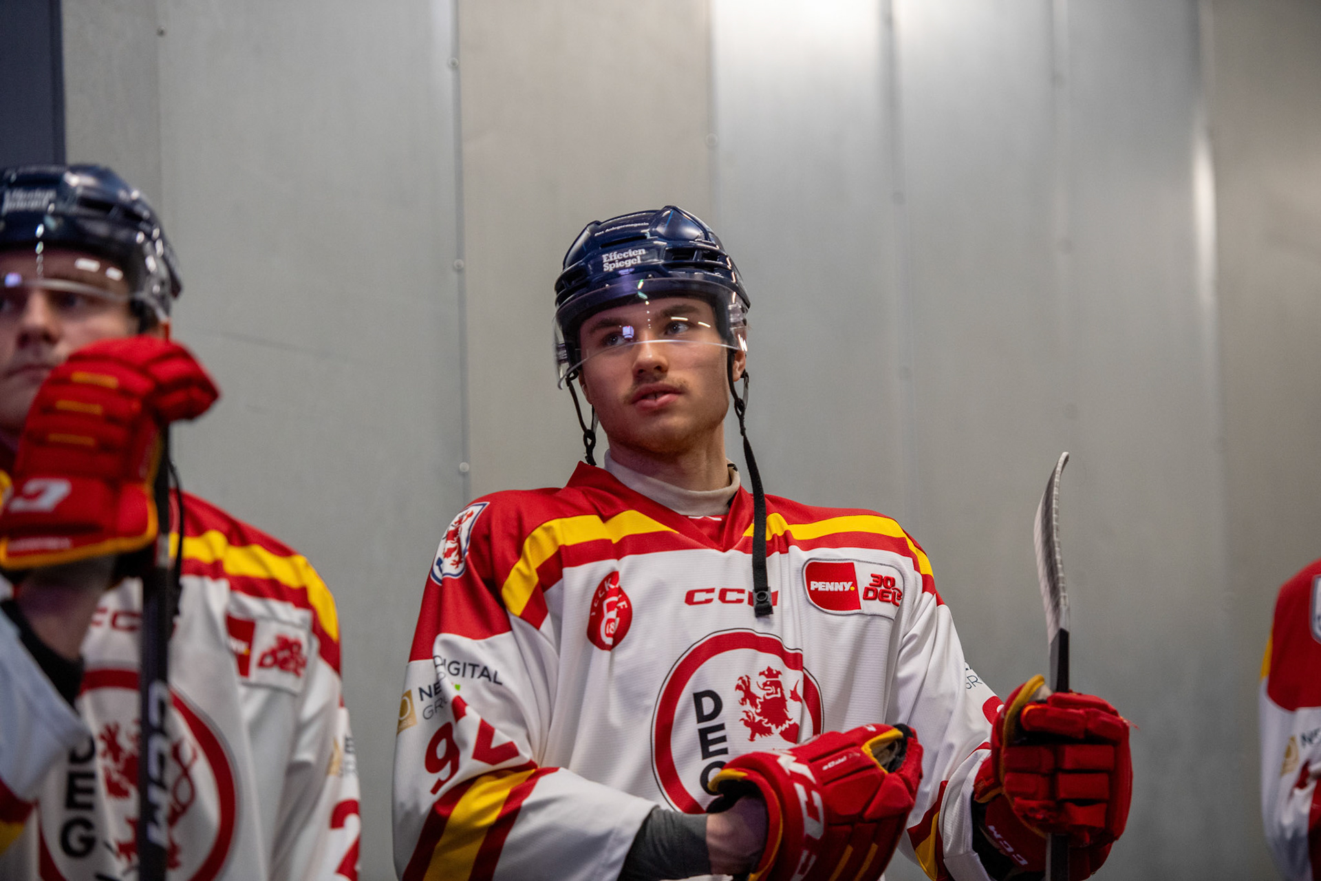 Jakub Borzecki; DEL Düsseldorfer EG - Kölner Haie, 25.02.2024