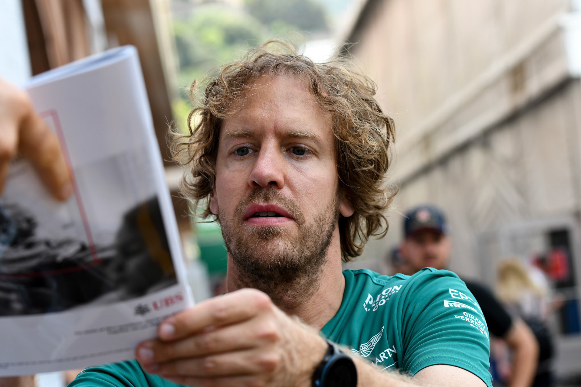 Sebastian Vettel (Ger) Aston Martin Cognizant Formula One Team; Formel 1 Monaco am 26.05.2022
