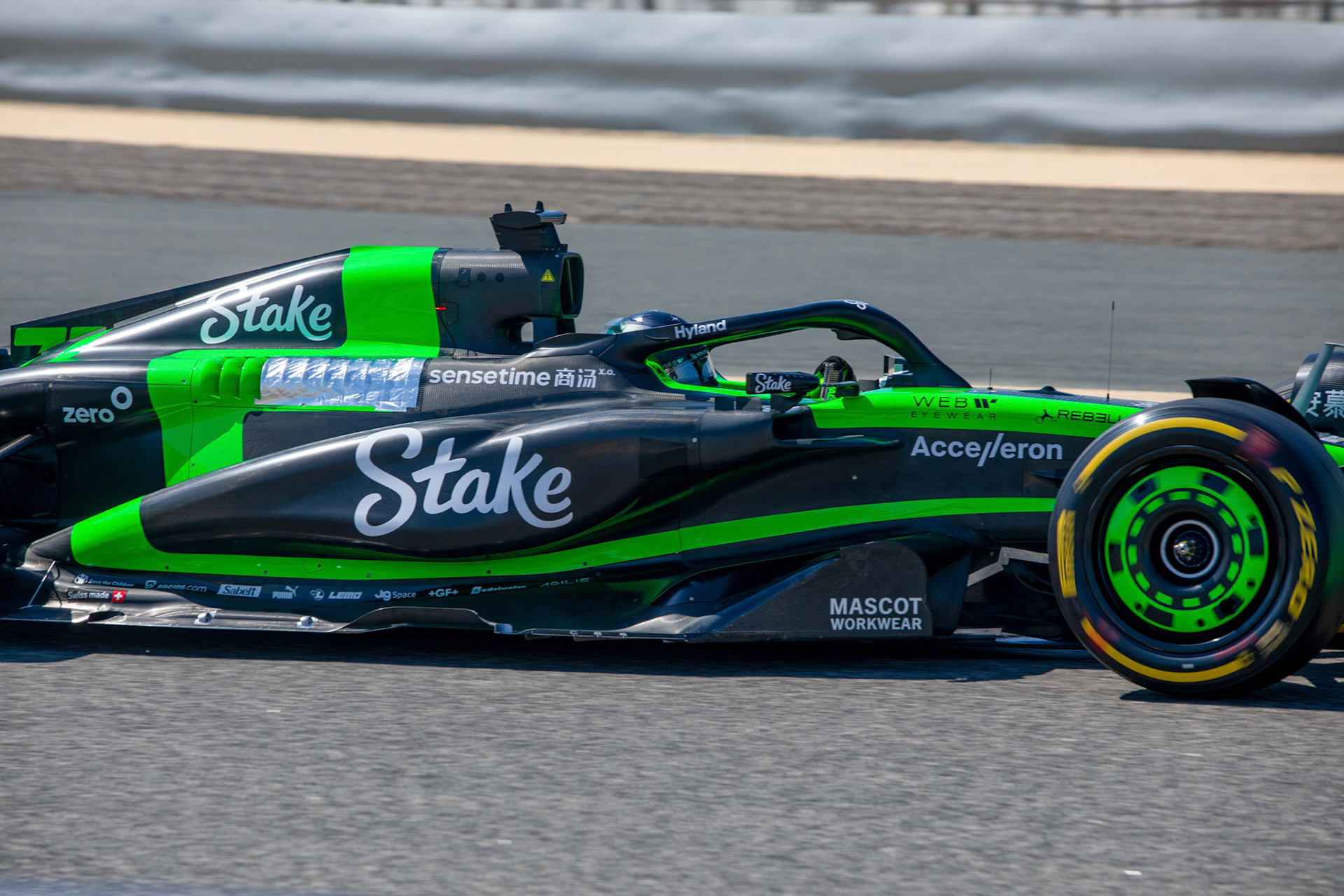 Valtteri Bottas #77, Stake F1 Team Kick Sauber; Formel 1 Pre-Season Tests Bahrain. Mittwoch, 21.02.2024