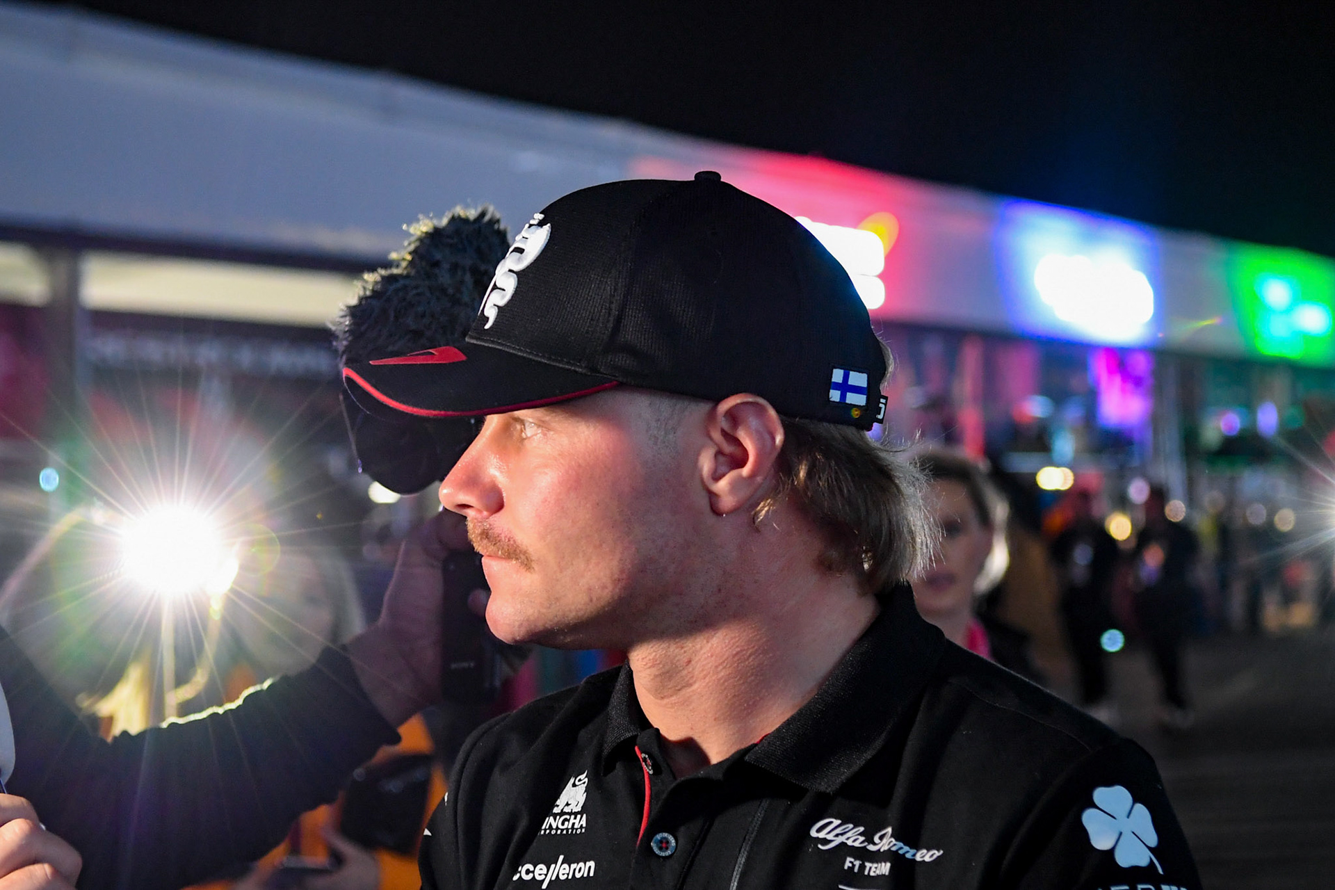 Valtteri Bottas (FIN) Alfa Romeo F1 Team;Formel 1 GP USA Las Vegas. Samstag 18.11.2023