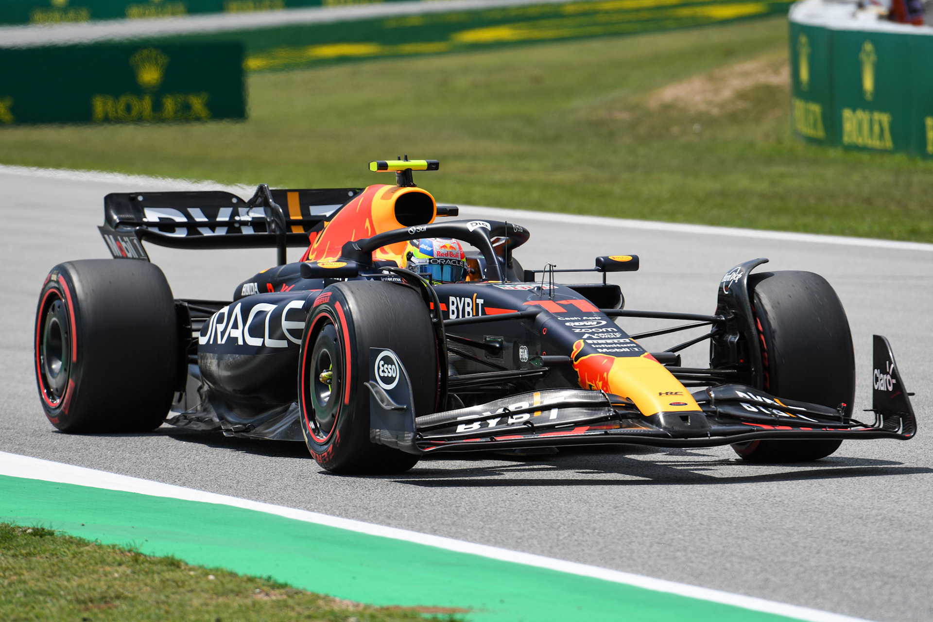 Sergio Perez (MEX) Red Bull Racing; Formel 1 GP Barcelona. Freitag 02.06.2023