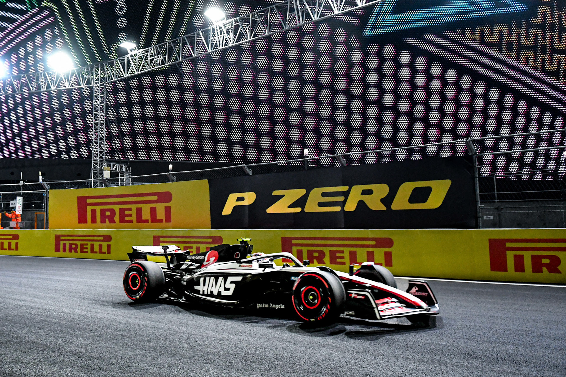 Nico Hülkenberg (GER) Haas F1 Team; Formel 1 GP USA Las Vegas. Samstag 18.11.2023