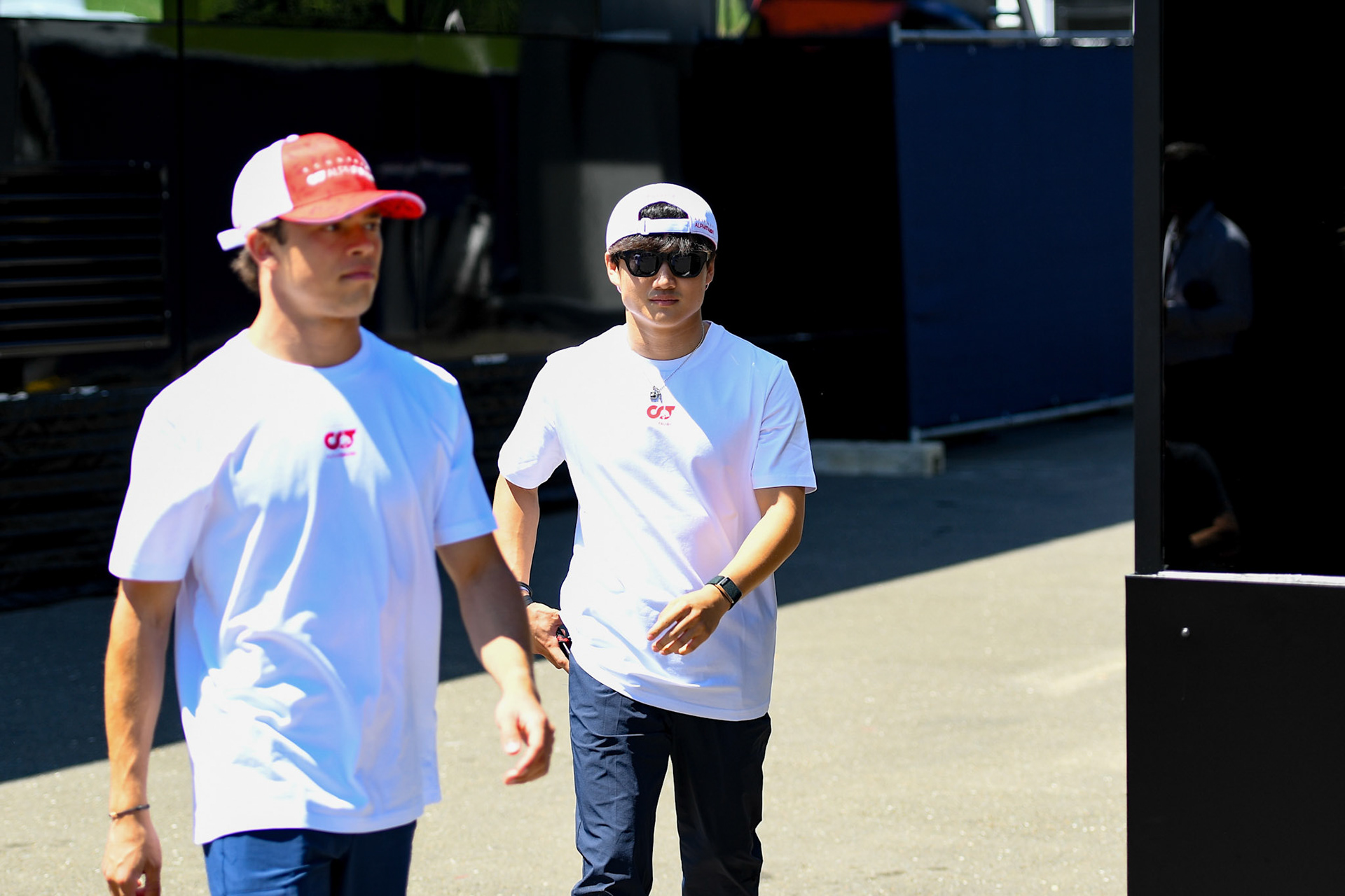 Yuki Tsunoda (JPN) Scuderia Alpha Tauri;Formel 1 GP Austria / Österreich. Donnerstag 29.06.2023