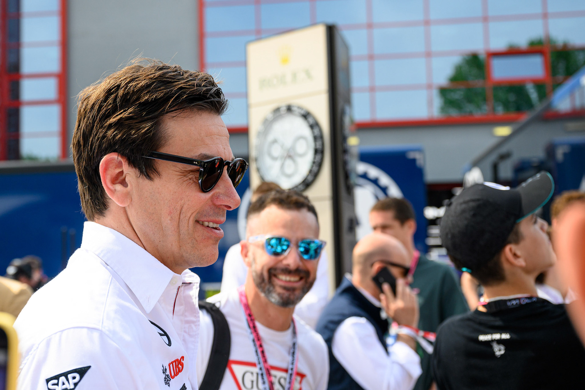 Toto Wolff, Teamchef Mercedes-AMG Petronas F1 Team; F1 GP Imola / Italien Sonntag, 19.05.2024