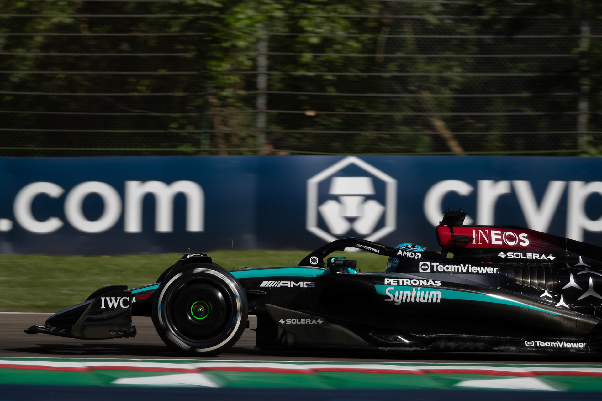 George Russell #63, Mercedes-AMG Petronas F1 Team; F1 GP Imola / Italien Freitag, 17.05.2024